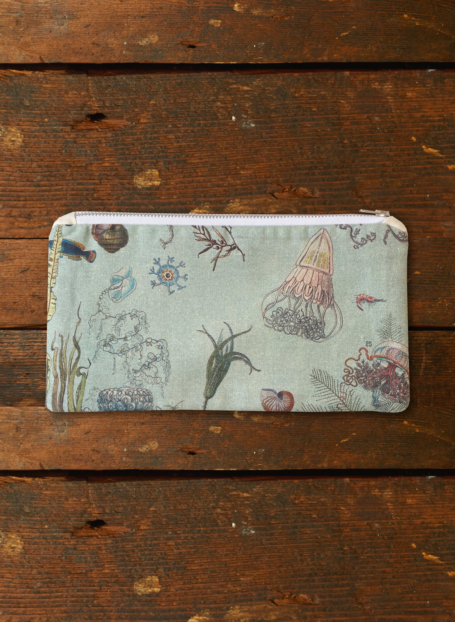 Zip Pouch - Medium - Ocean Jelly Fish