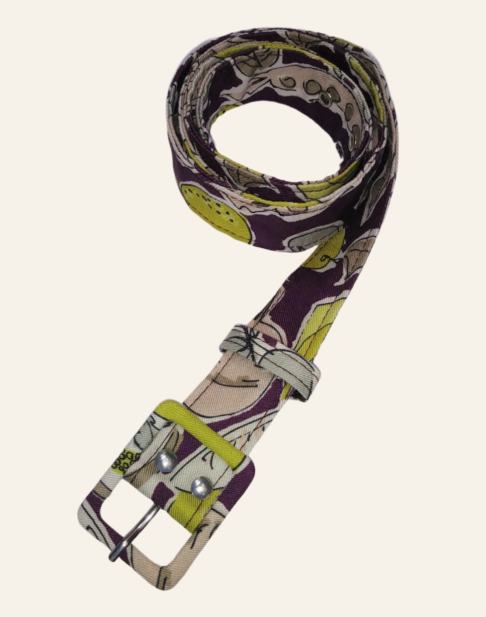Archive Sale - Ida Buckle belt - Plum Homegrown