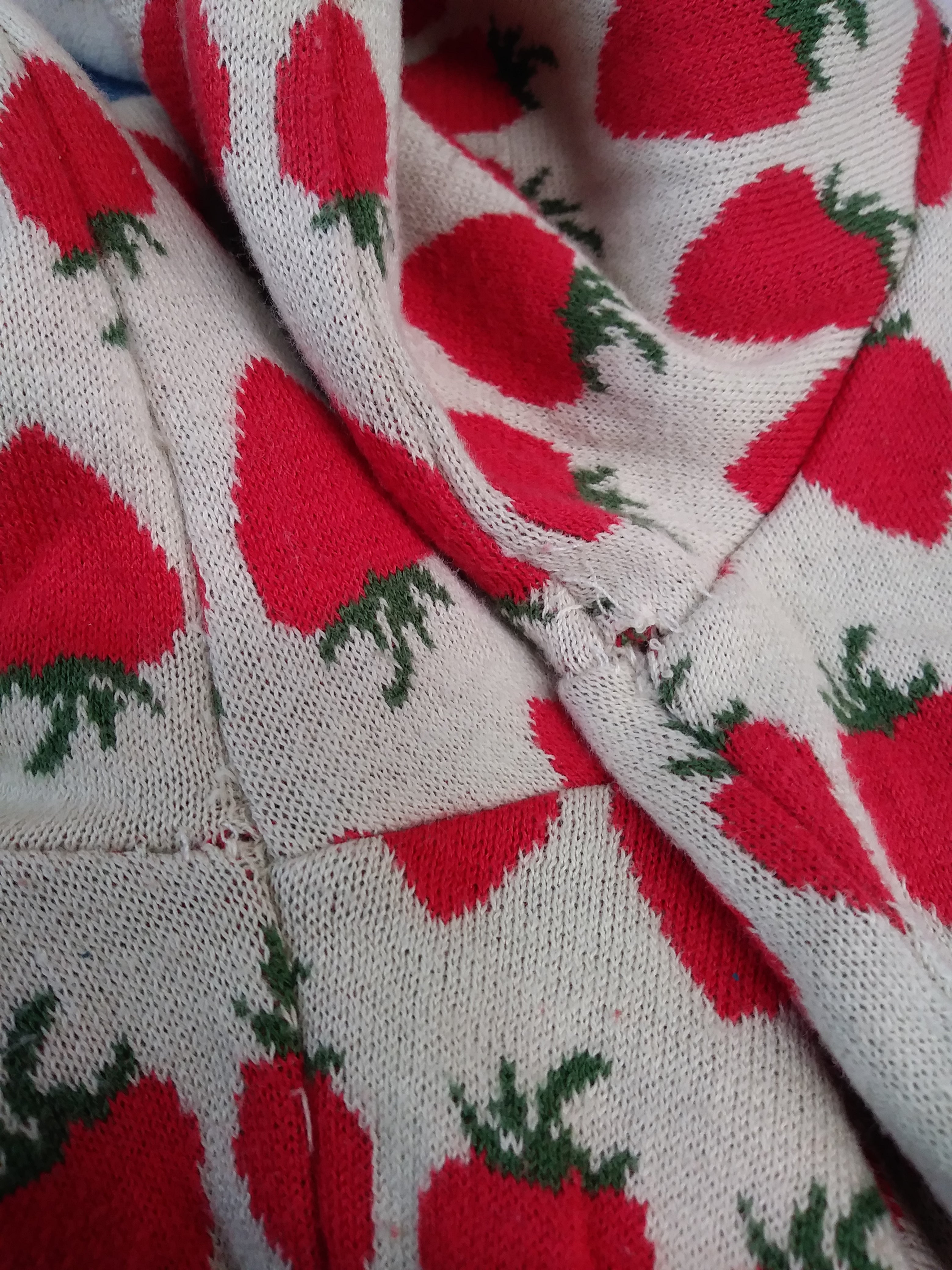 Archive Sale - Size M - Vera Cardigan - Red Strawberry