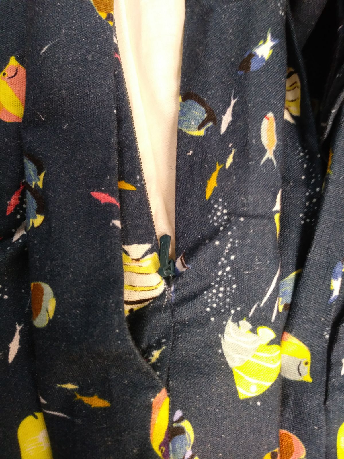 Archive Sale - Size 16 - Beatrice Dress - Teal Under The Sea