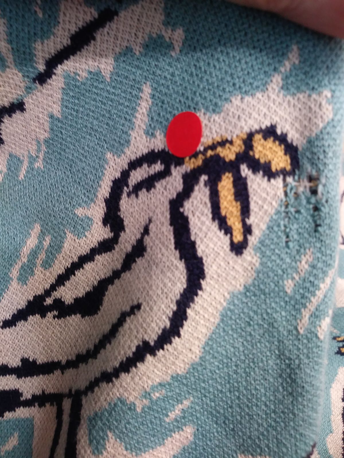 Archive Sale - Size L - Hilda Cardigan - Teal Seagull
