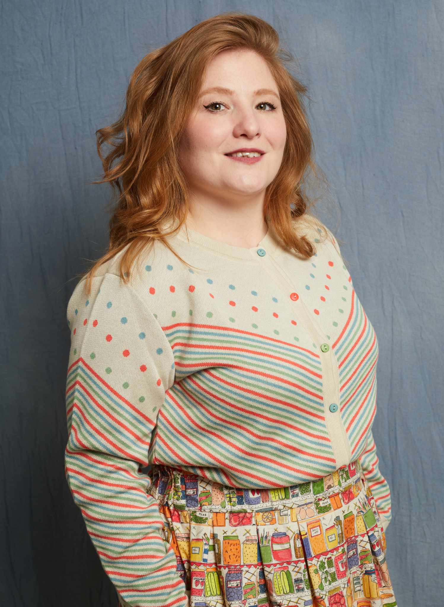 Vera Cardigan - Cream Slide