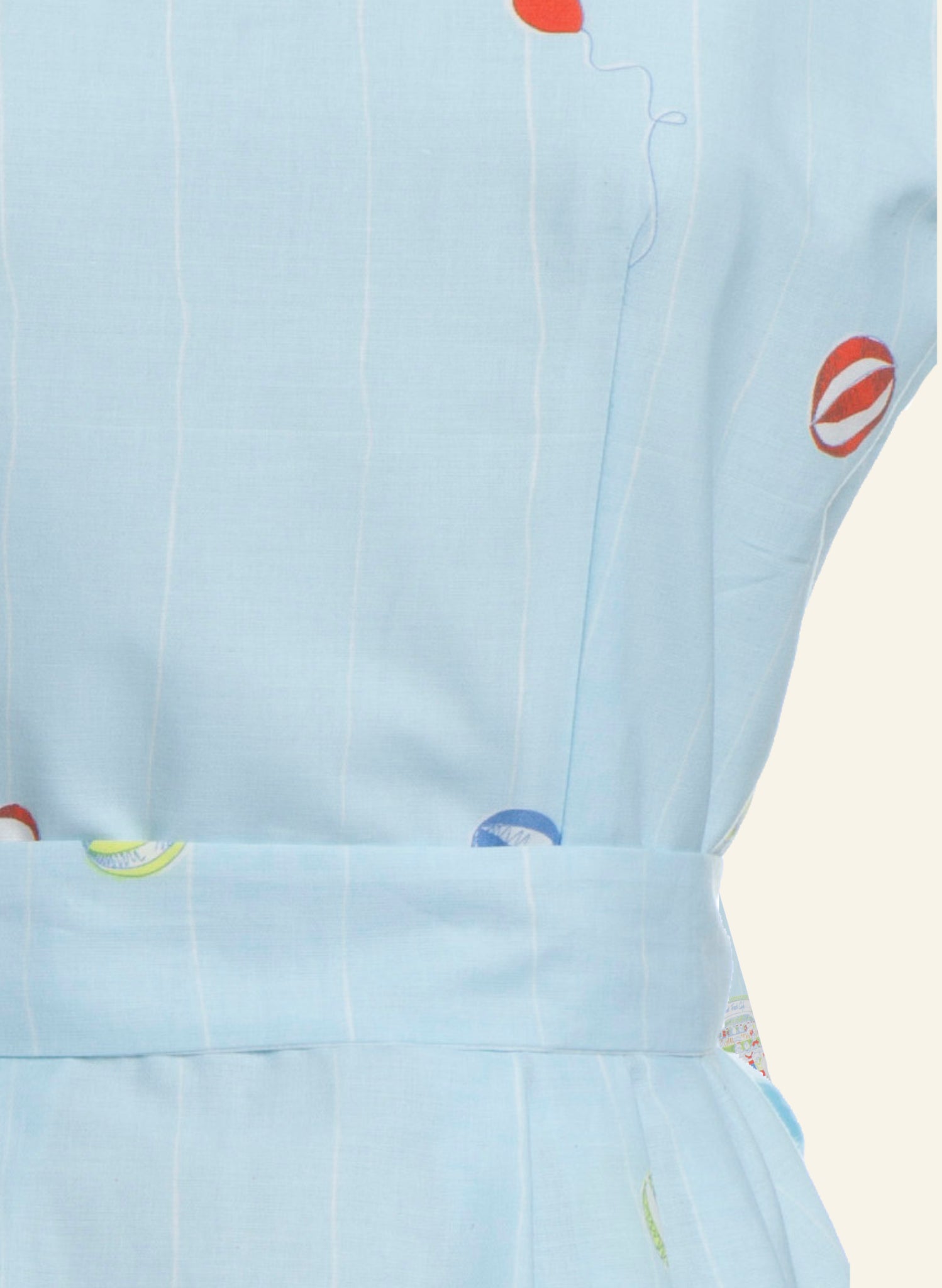PRE-LOVED Beatrice Dress - Circus Blue - Size XS
