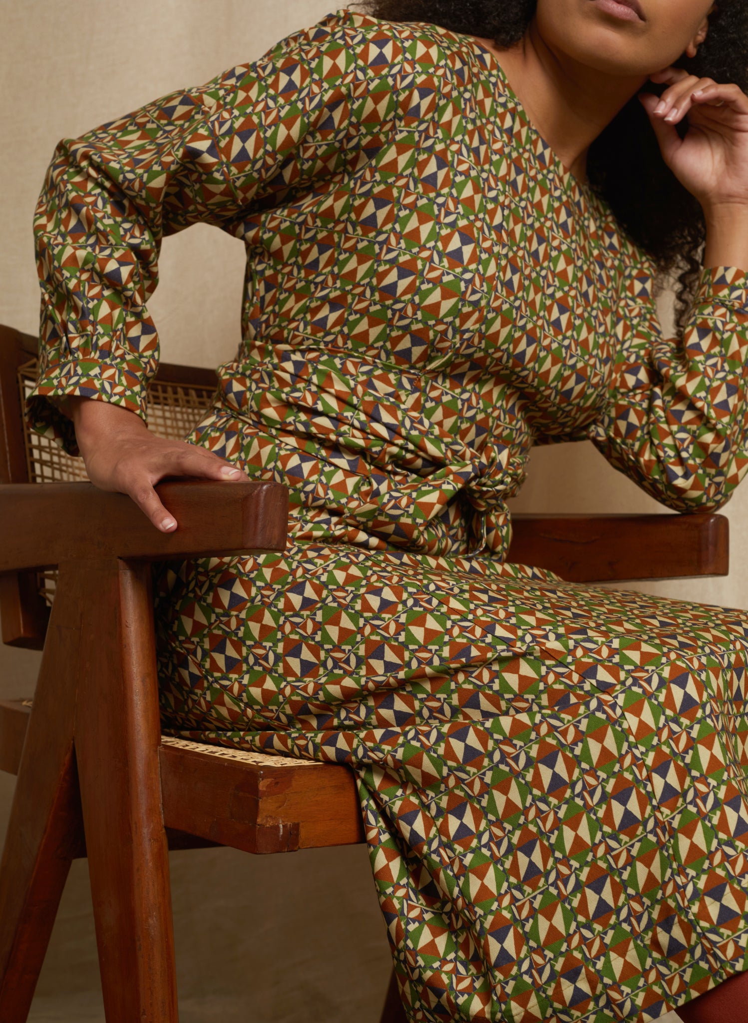 Beryl - Green Chequer