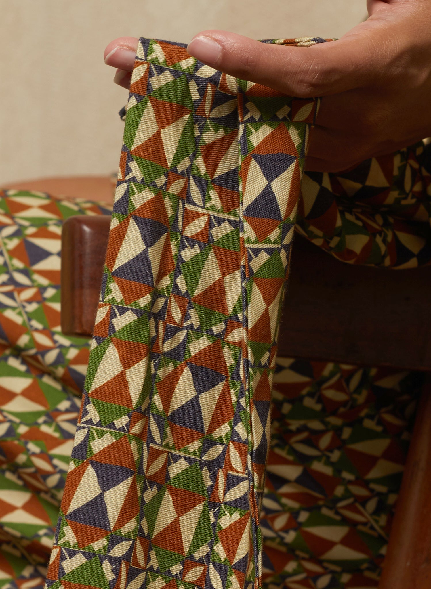 Beryl - Green Chequer