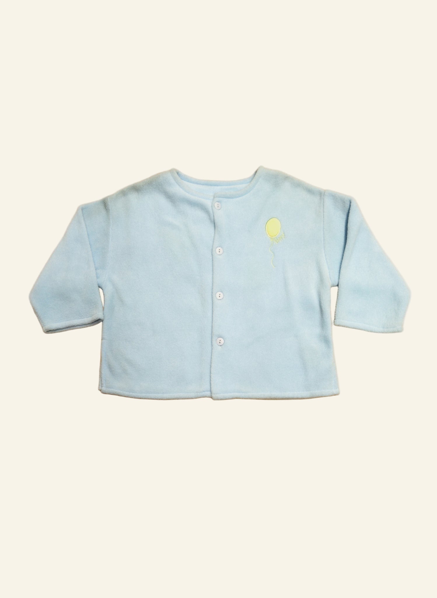 Children's Jacket - no collar - Balloon - Baby Blue