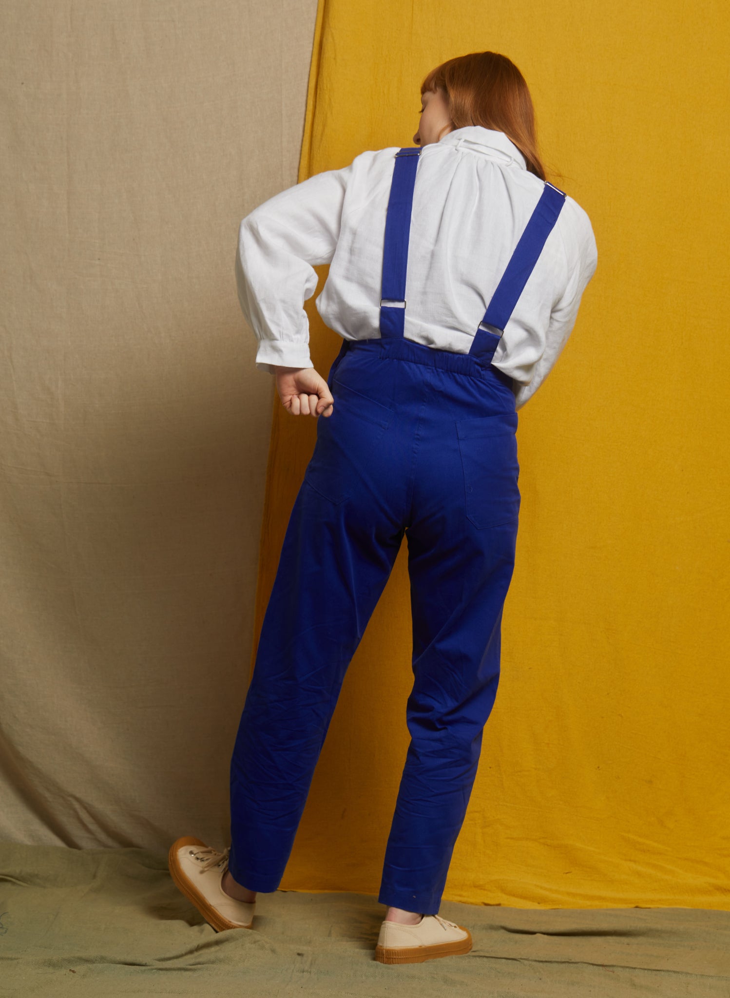 Bonnie Dungarees - Cobalt Blue