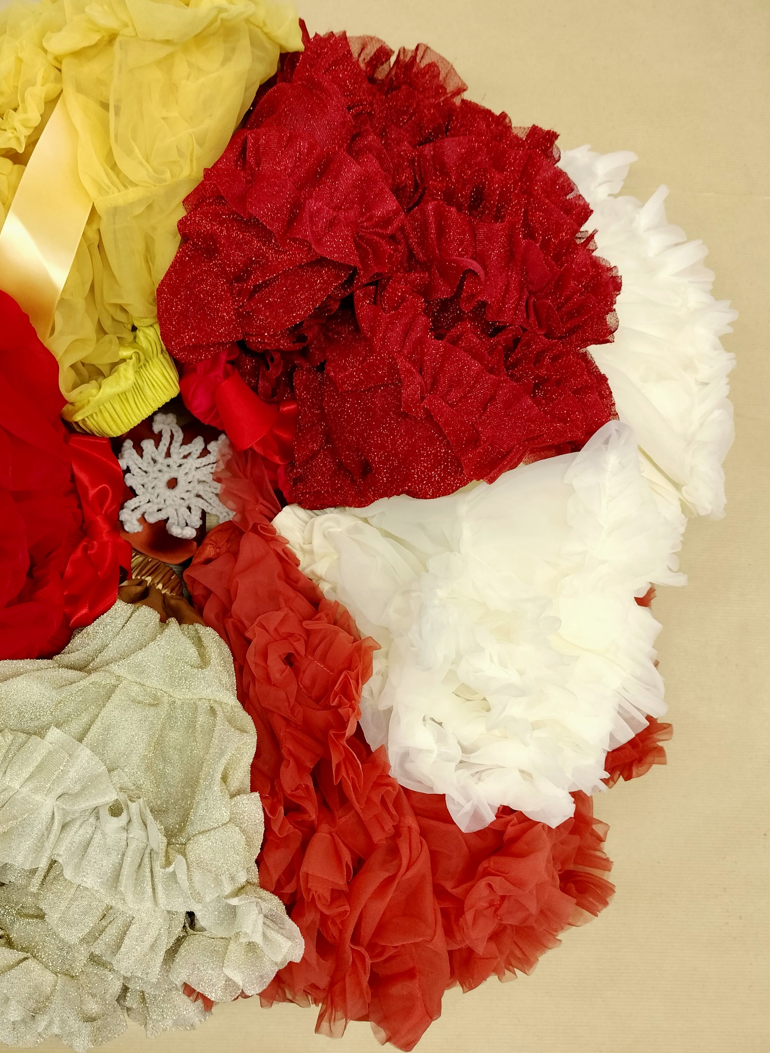 Toddler's Petticoat - Burnt Orange - Age 1 -2