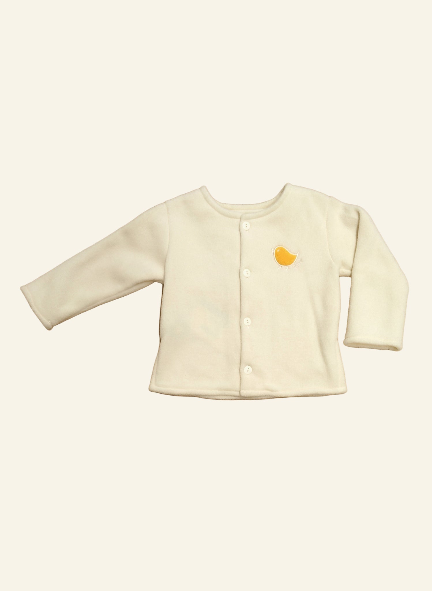 Children's Jacket - no collar - Cream Chick
