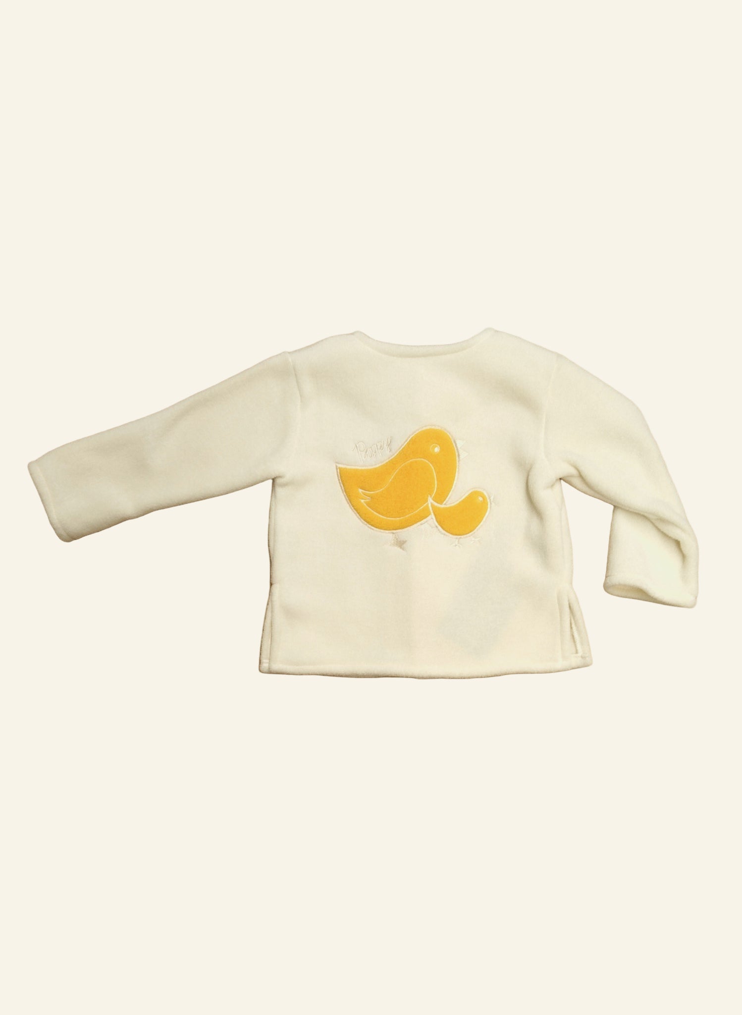 Children's Jacket - no collar - Cream Chick