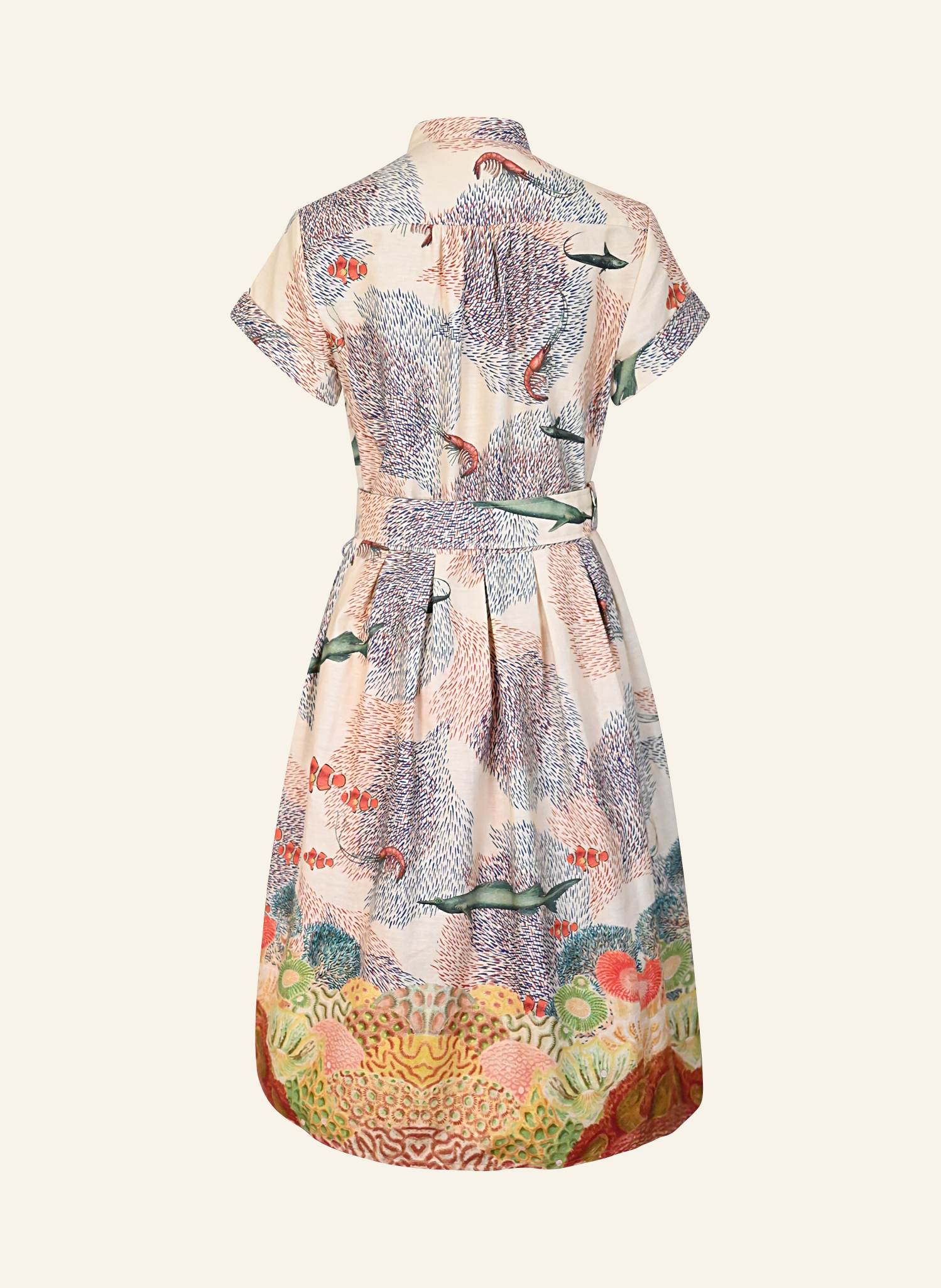 Louise Dress - Ivory Coastal Migration