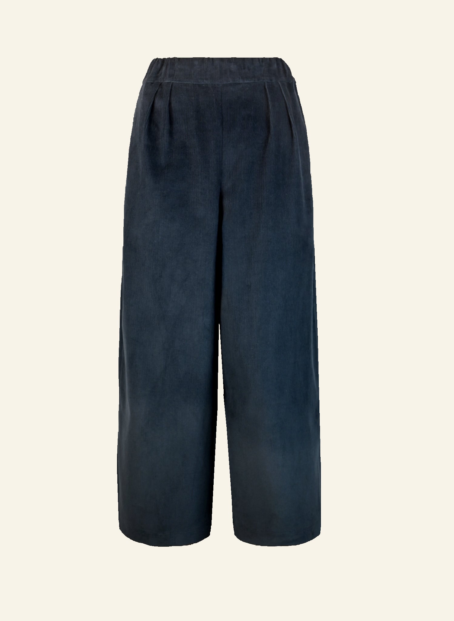 Edith - Petrol Needlecord Trousers