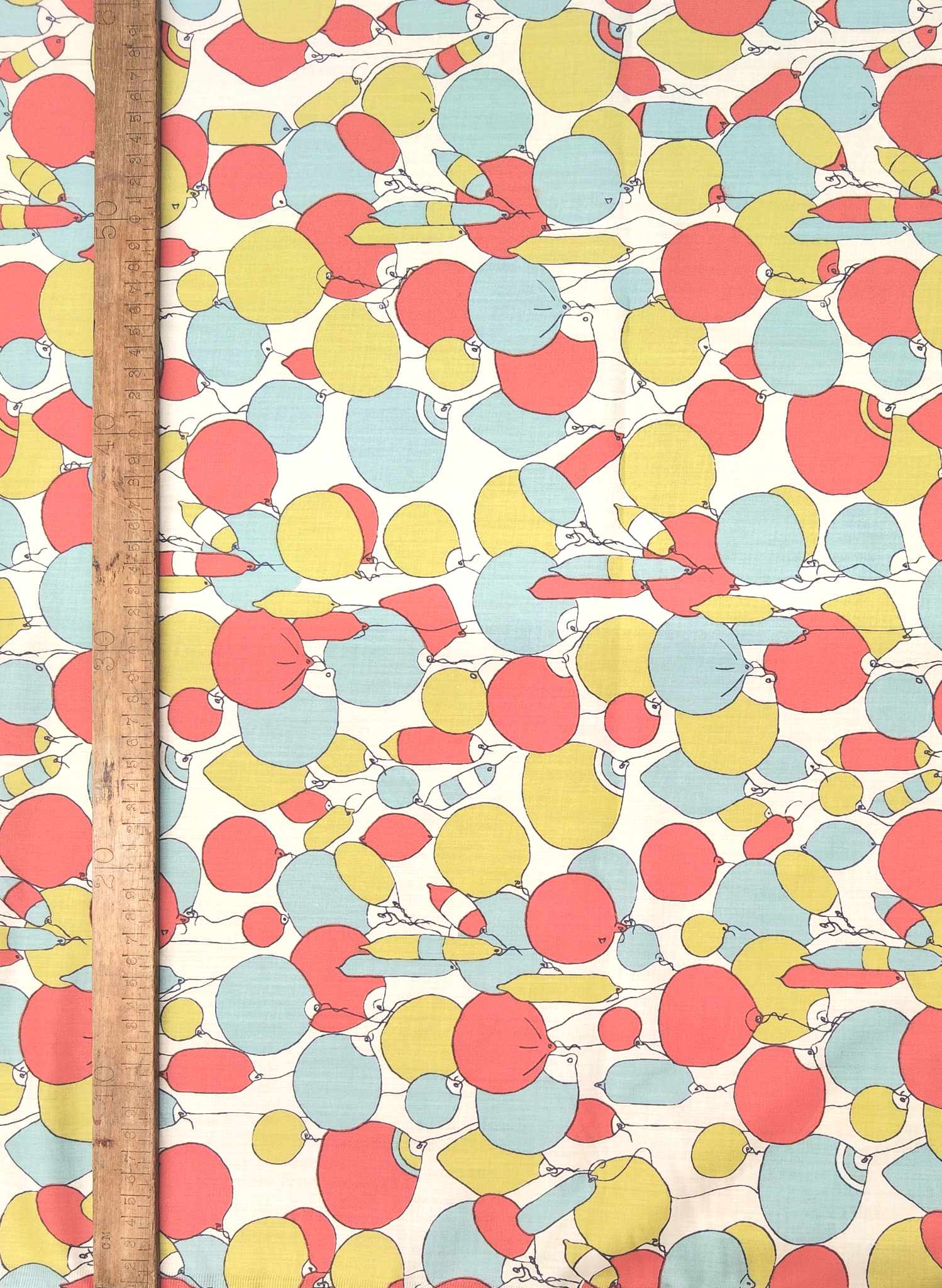 Remnant - 200cm x 156cm - Multi Buoy - Cotton Sateen