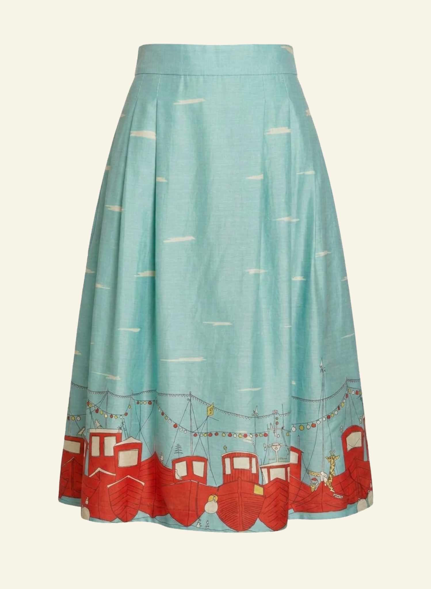 Archive Sale - Florence Skirt - Blue Boats