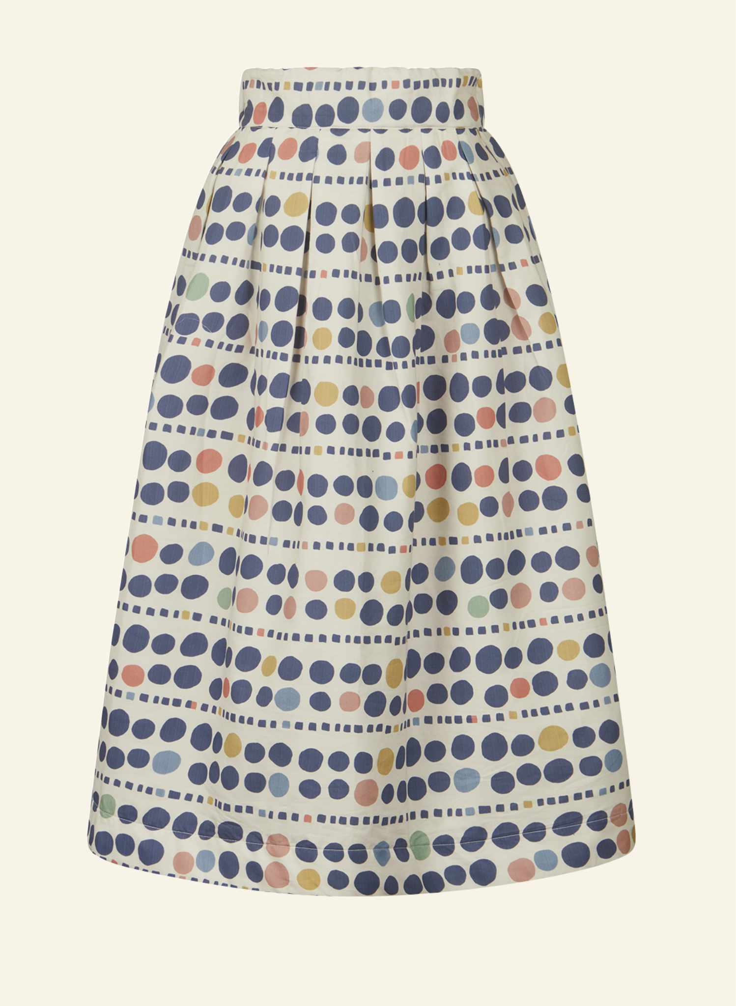 Florence Skirt - Cream Spot