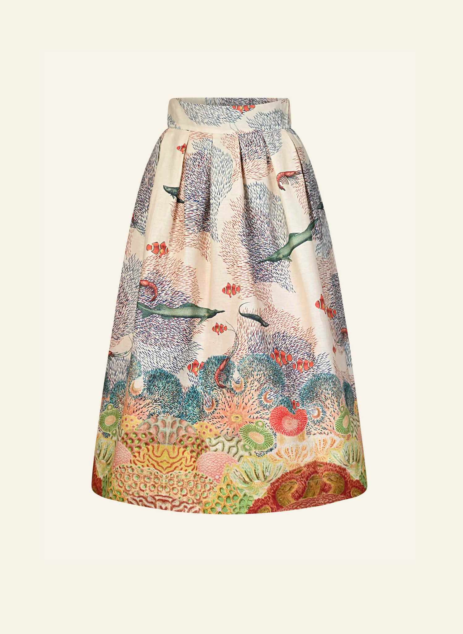 Florence Skirt - Ivory Coastal Migration