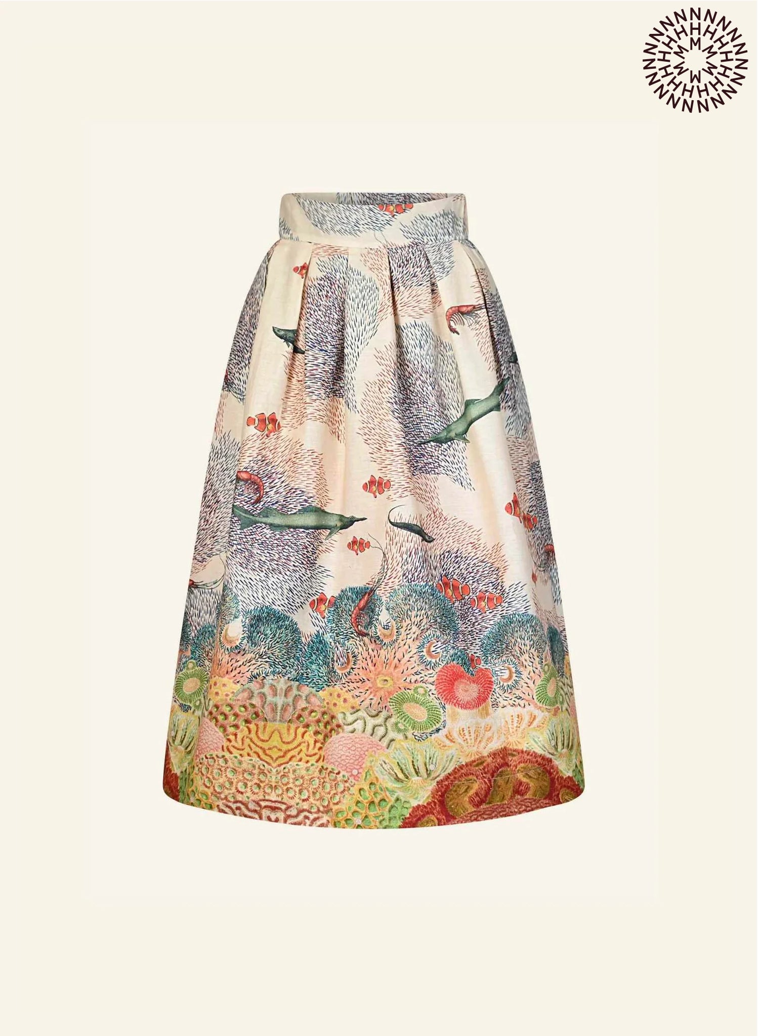 Florence Skirt - Ivory Coastal Migration