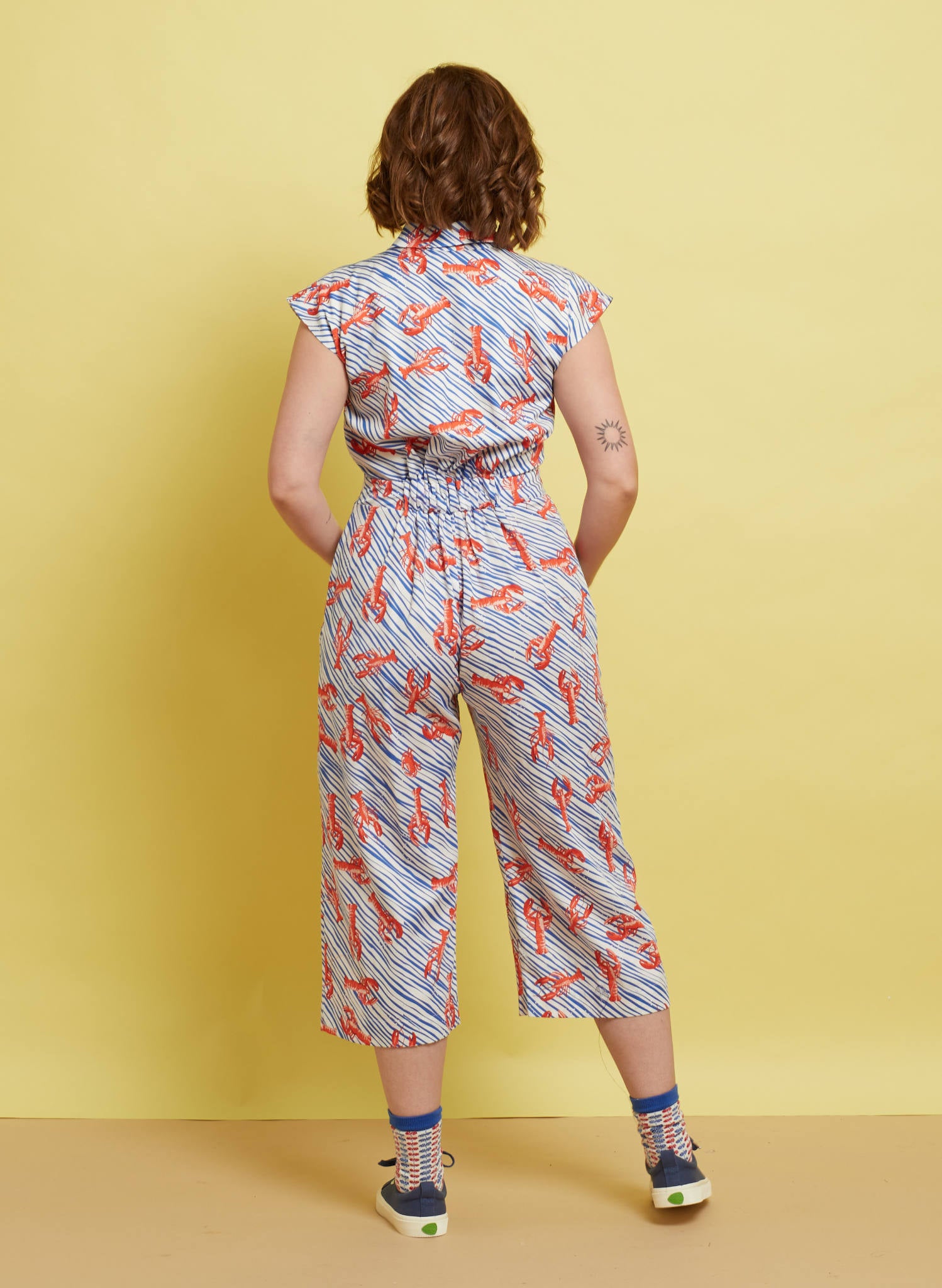 100% TENCEL™ Lyocell Lobster Jumpsuit | Made in the UK