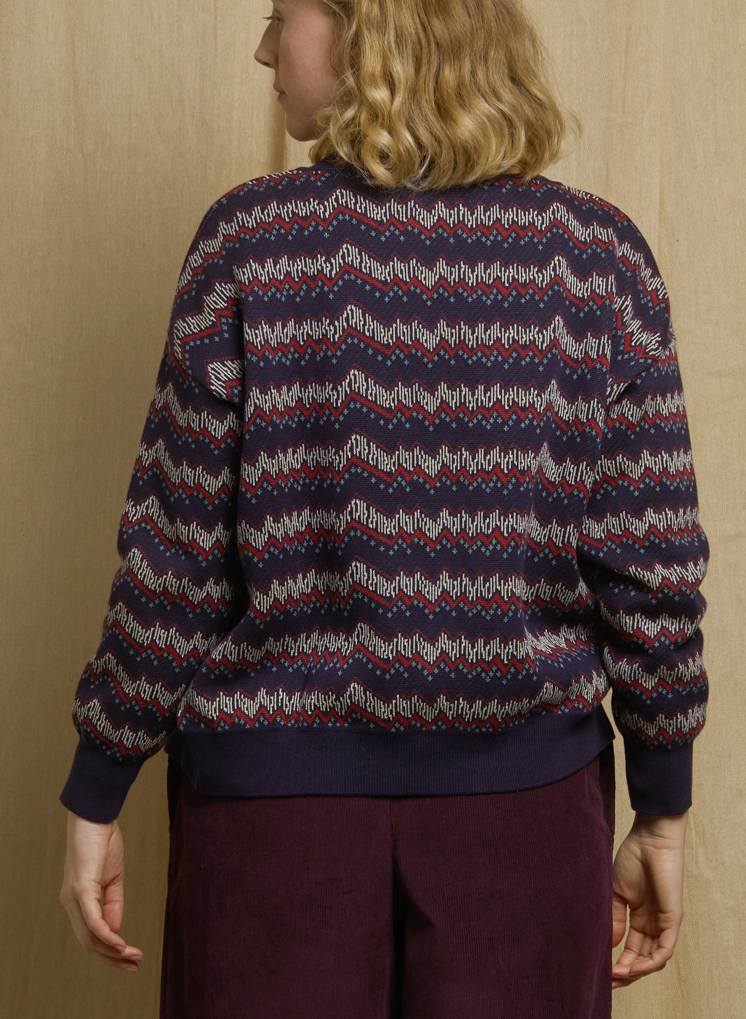 George - Navy Electric Comfy Cardigan