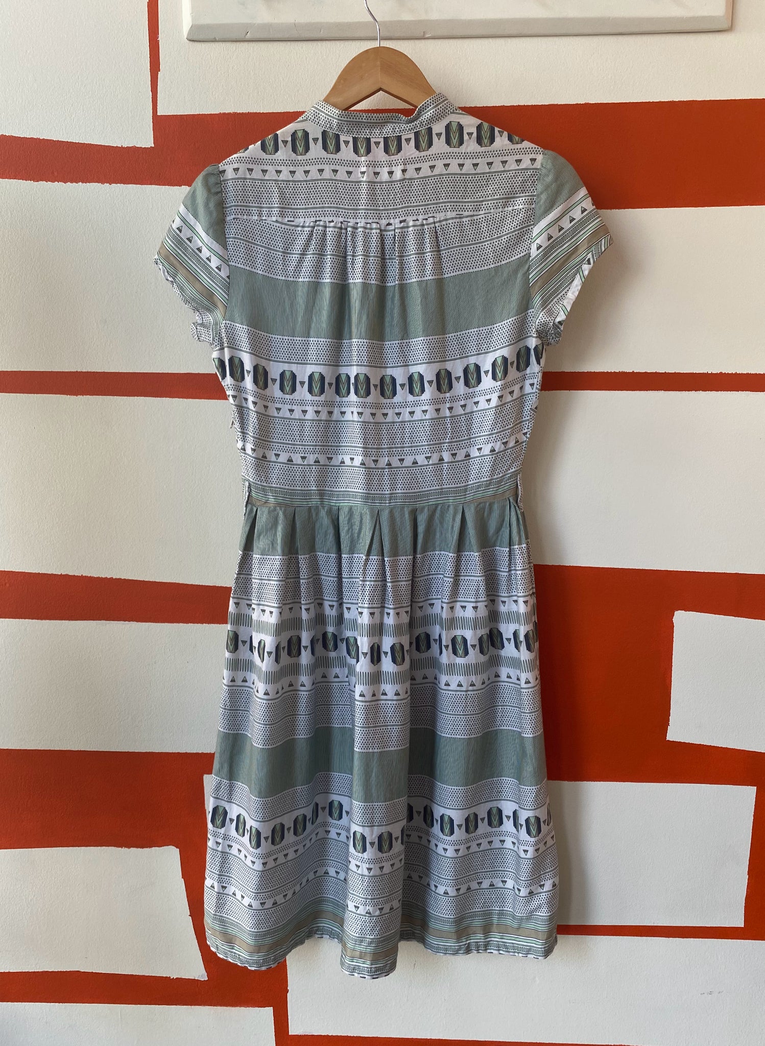 PRE LOVED - Louise Dress - Ivory Art Deco