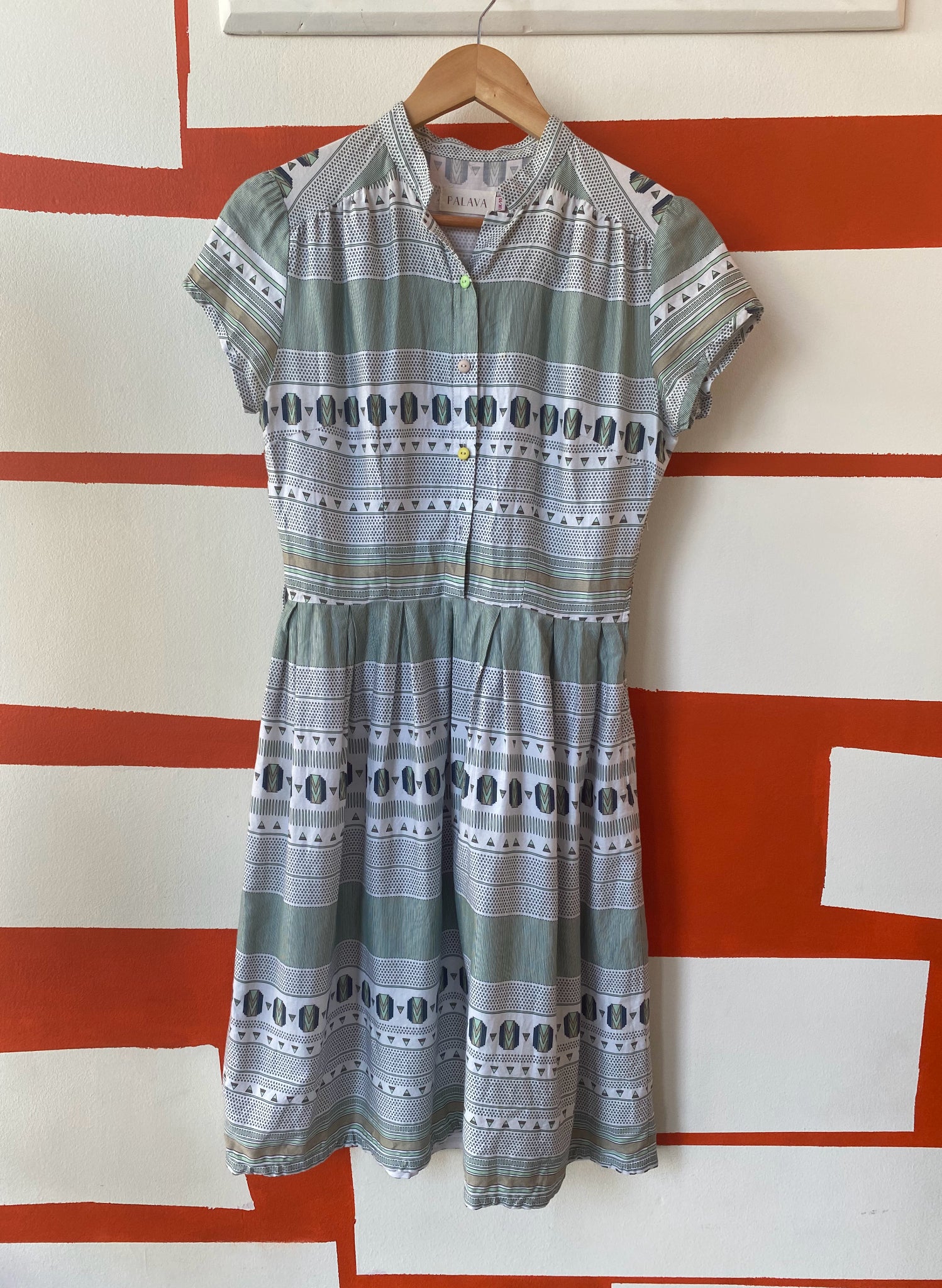 PRE LOVED - Louise Dress - Ivory Art Deco