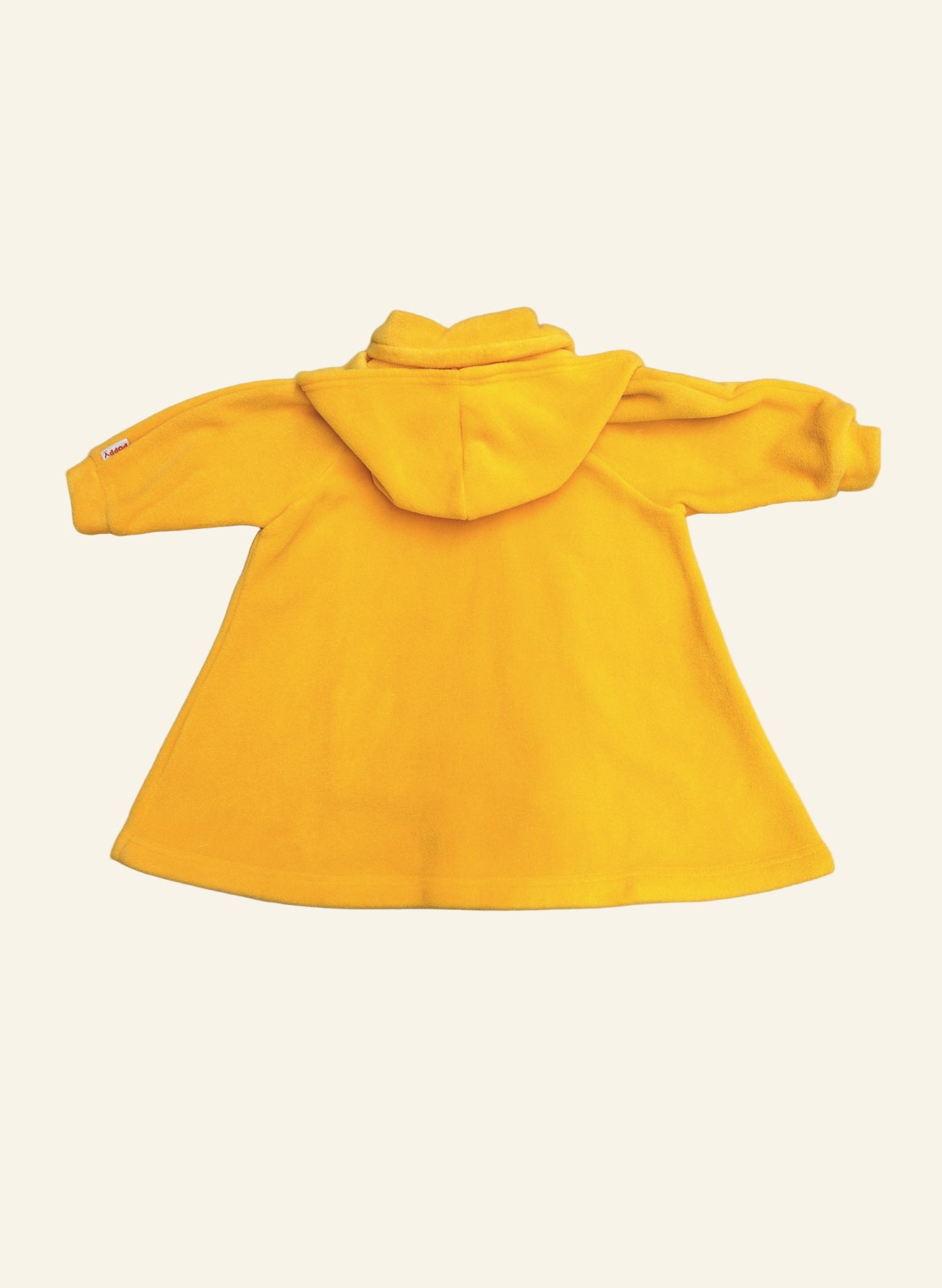 Children's Hooded Swing Jacket - Yellow