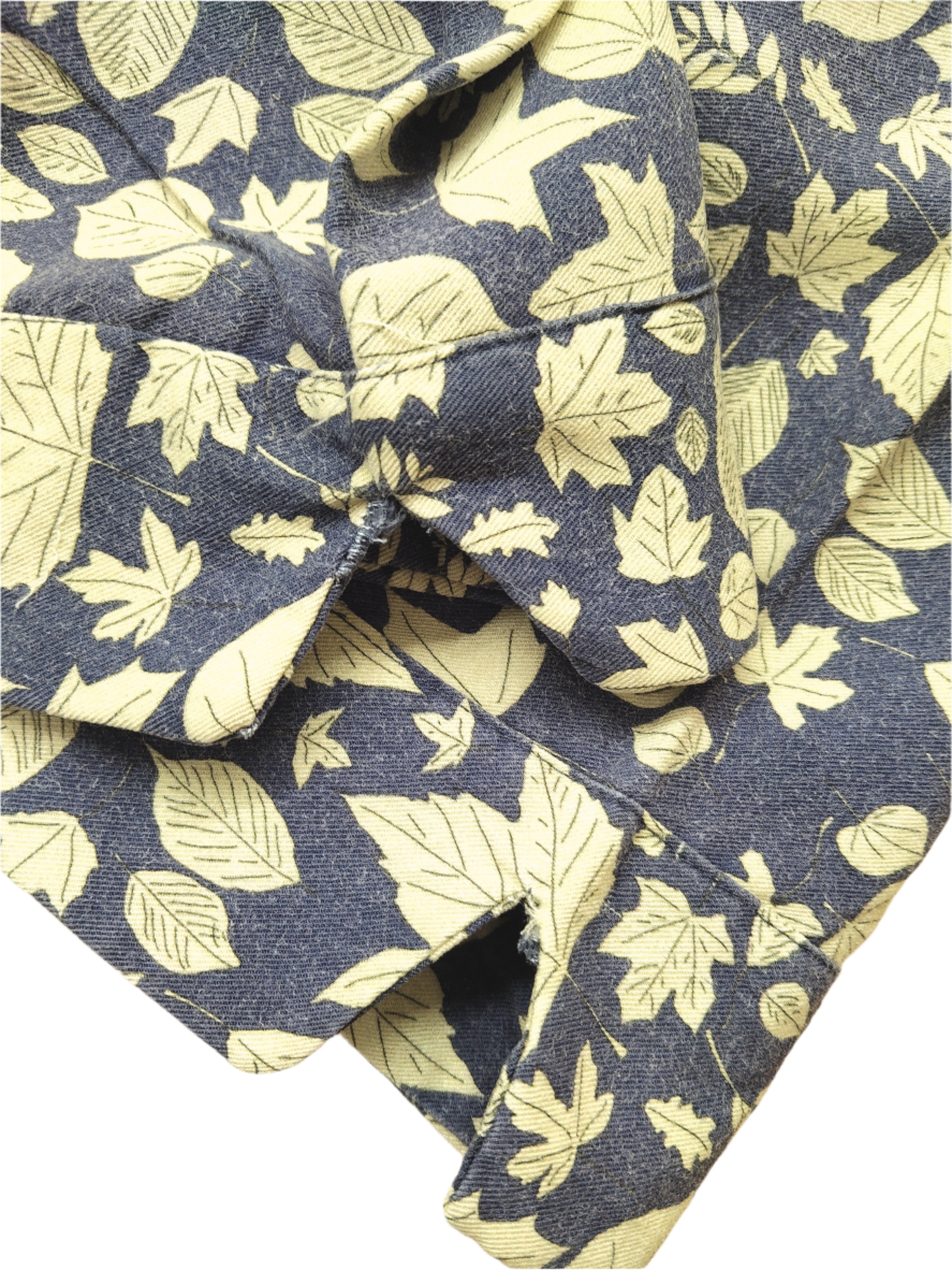 PRE LOVED - Cynthia Dress - Navy Autumn Leaves