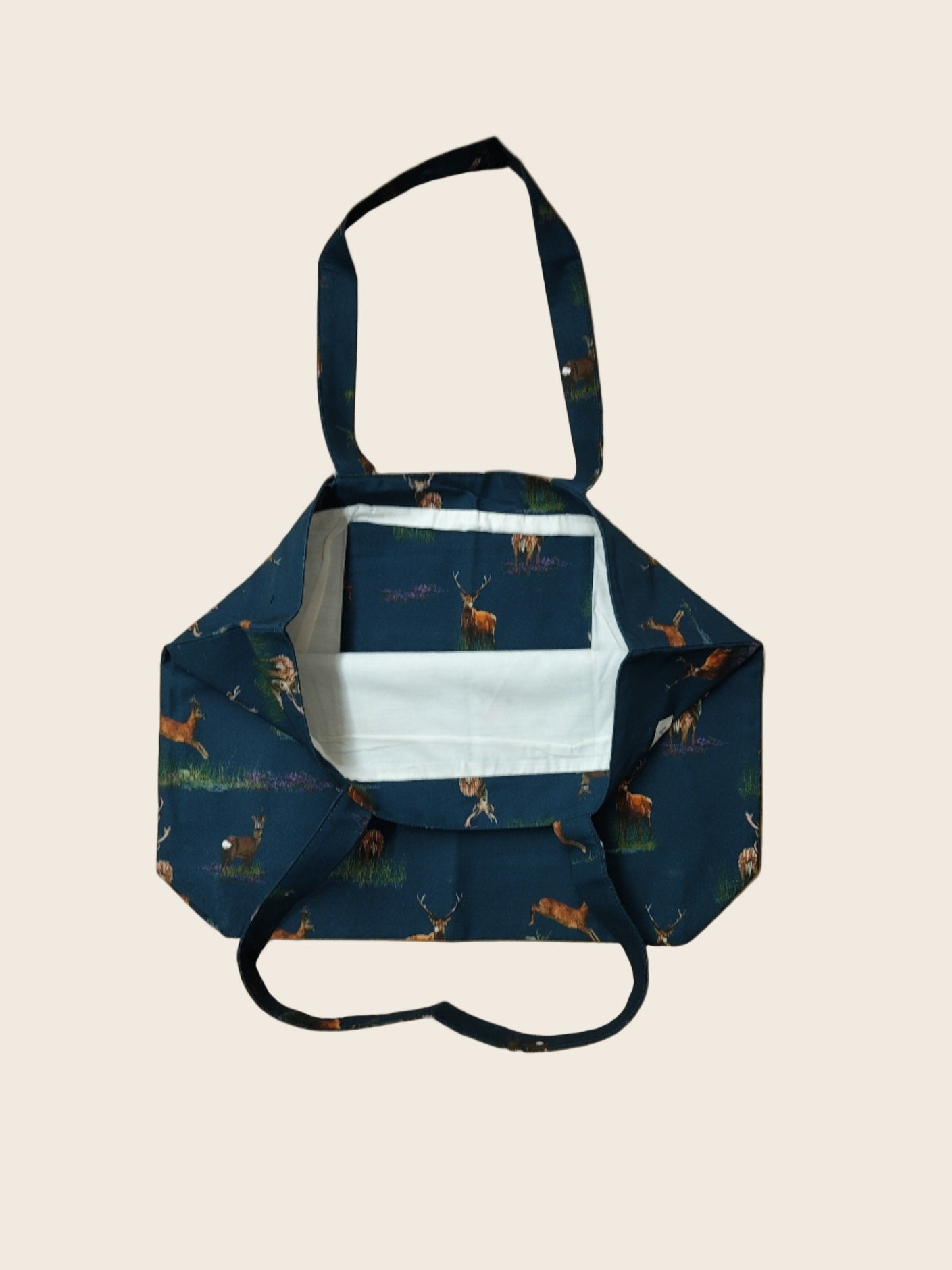 Large Shopper - Teal Deer