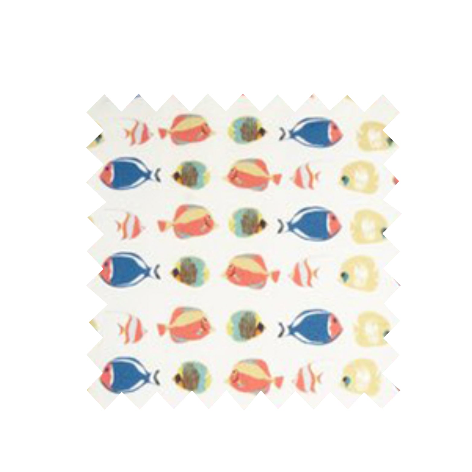 Remnant - 100cm x 73cm - Ivory Fish - Linen