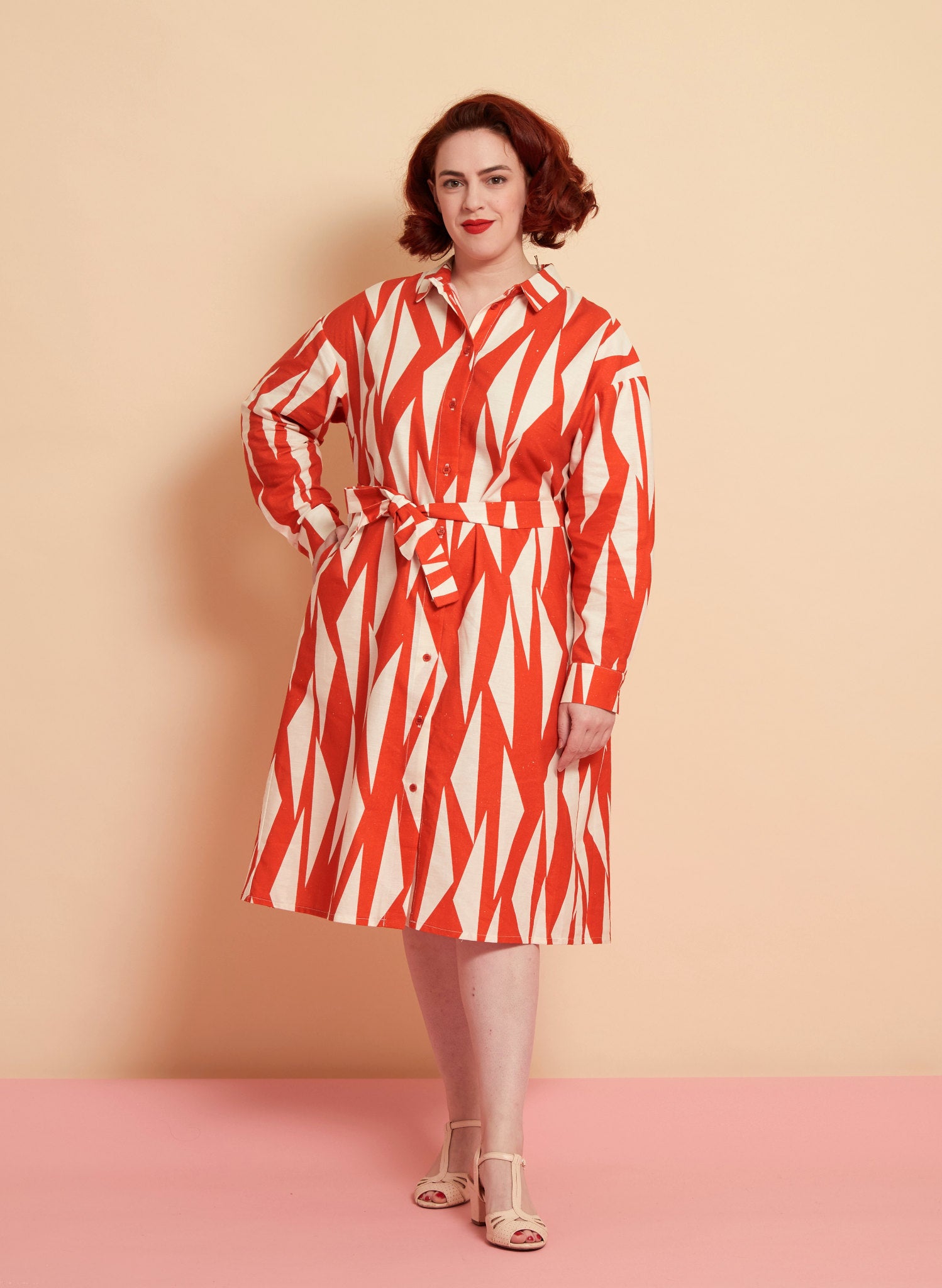 Izzy Dress - Red Sails