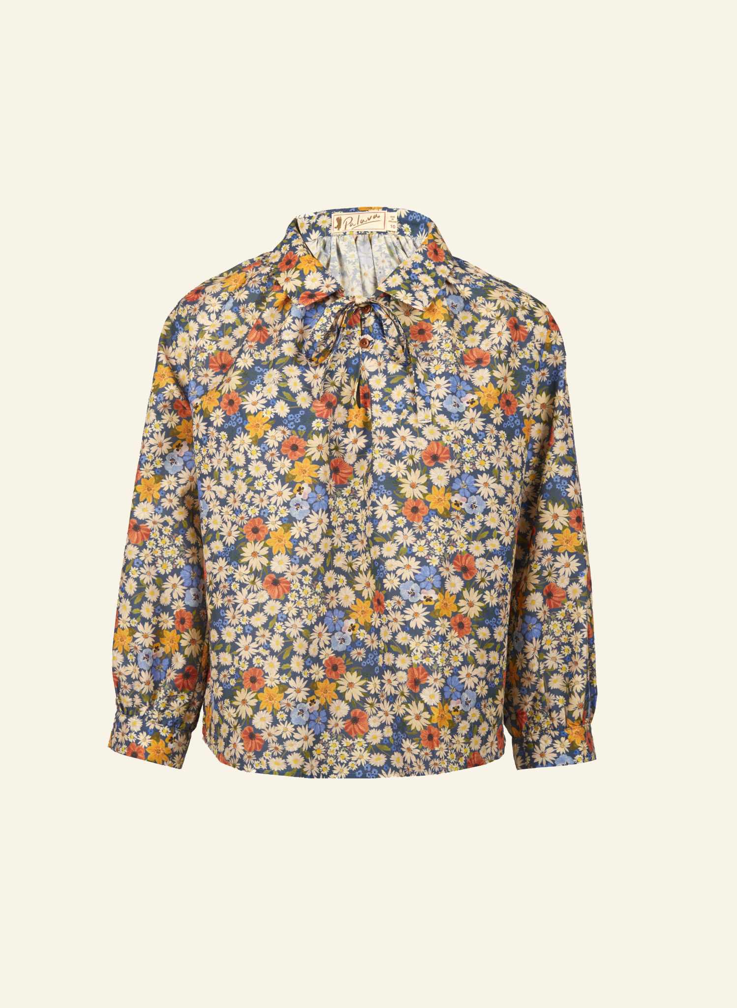 Joan Top - Blue Ditsy Daisy