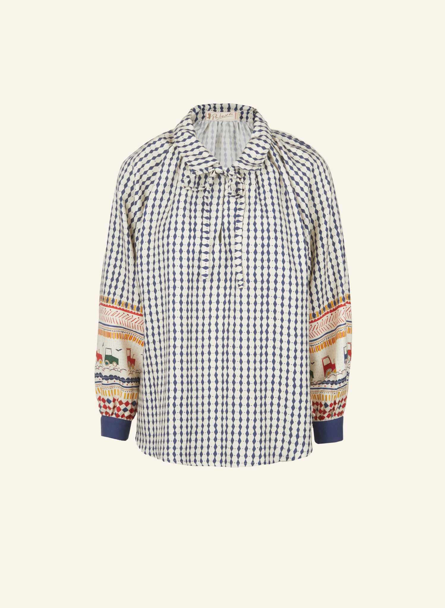 Joan - Tractor Folk Blouse