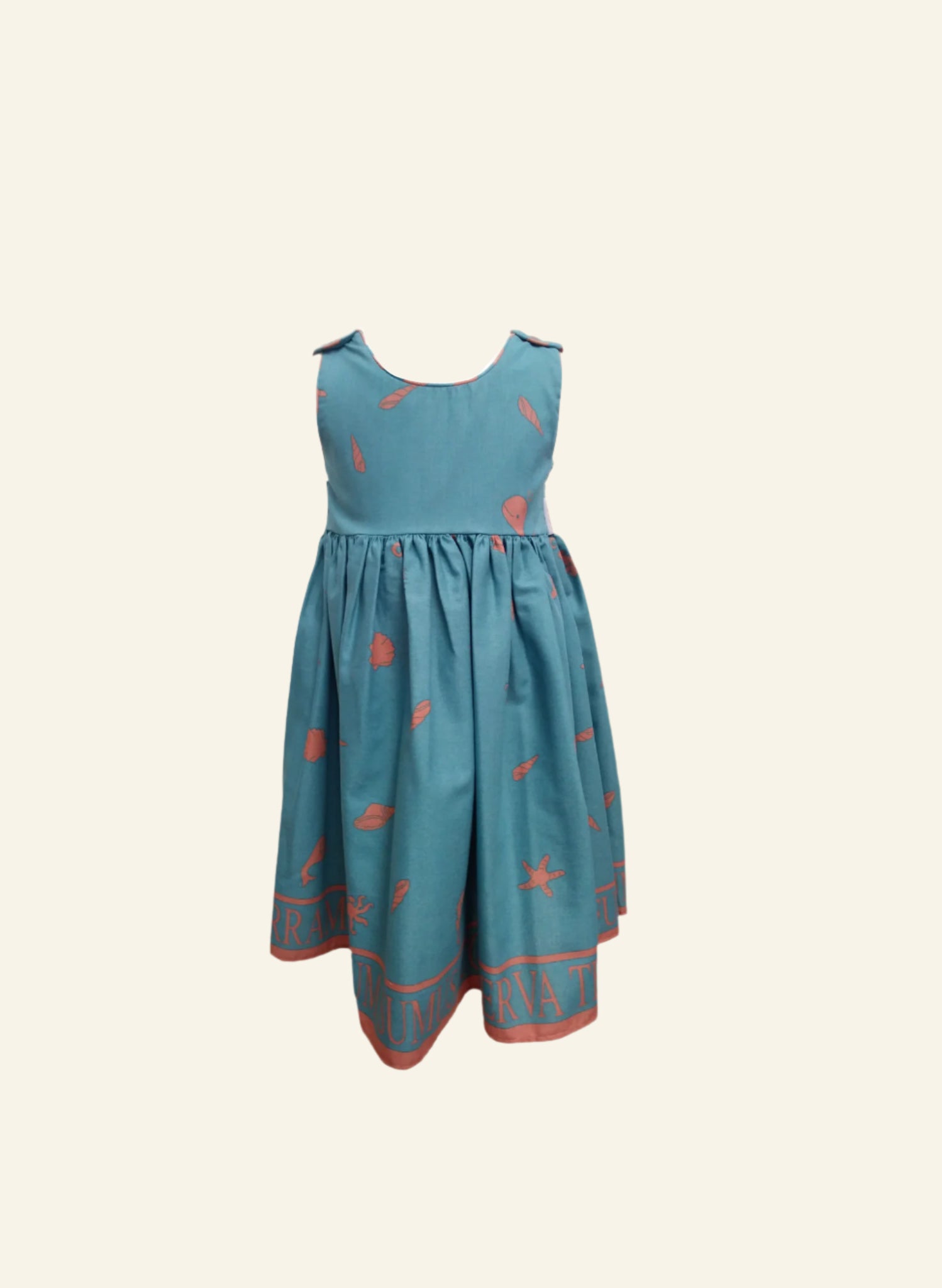 Archive Sale - Poppy - Age 2-3 - Julie Dress - Seashell Aqua
