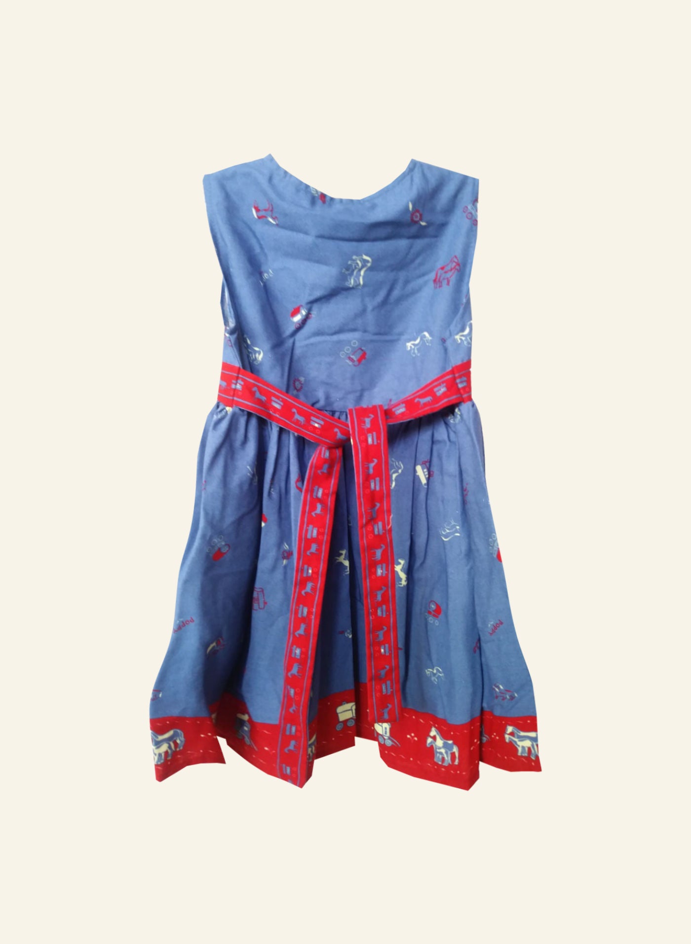 Archive Sale - Poppy - Age 2-3-Juliet dress and Jacket- Royal Blue Gypsy Caravan