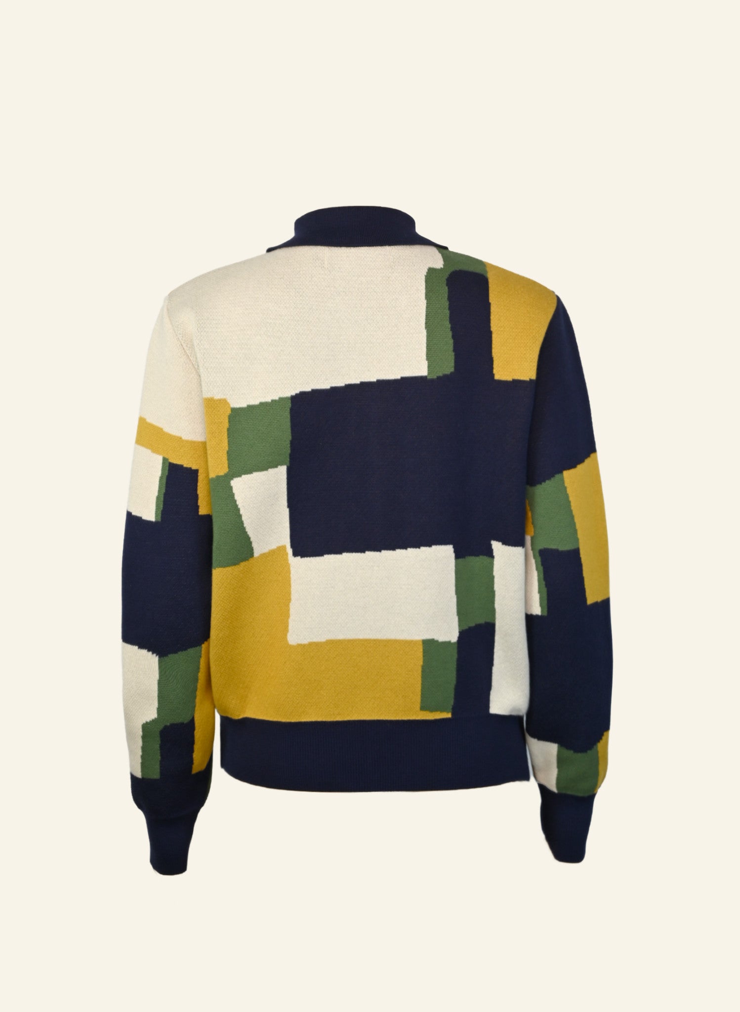 Kate - Mustard Boxes Zip-up