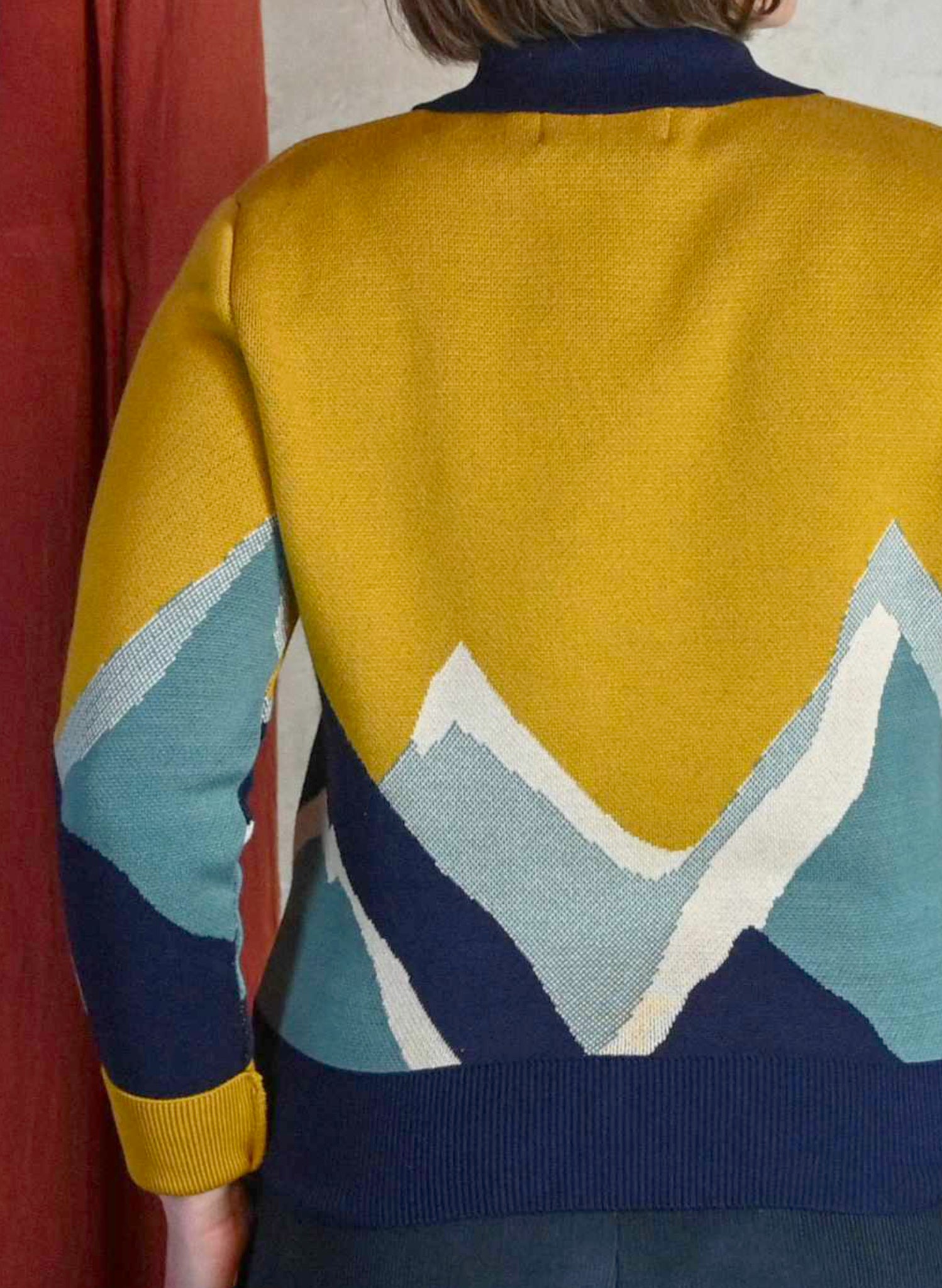 Kate - Mustard Peak Zip-Up