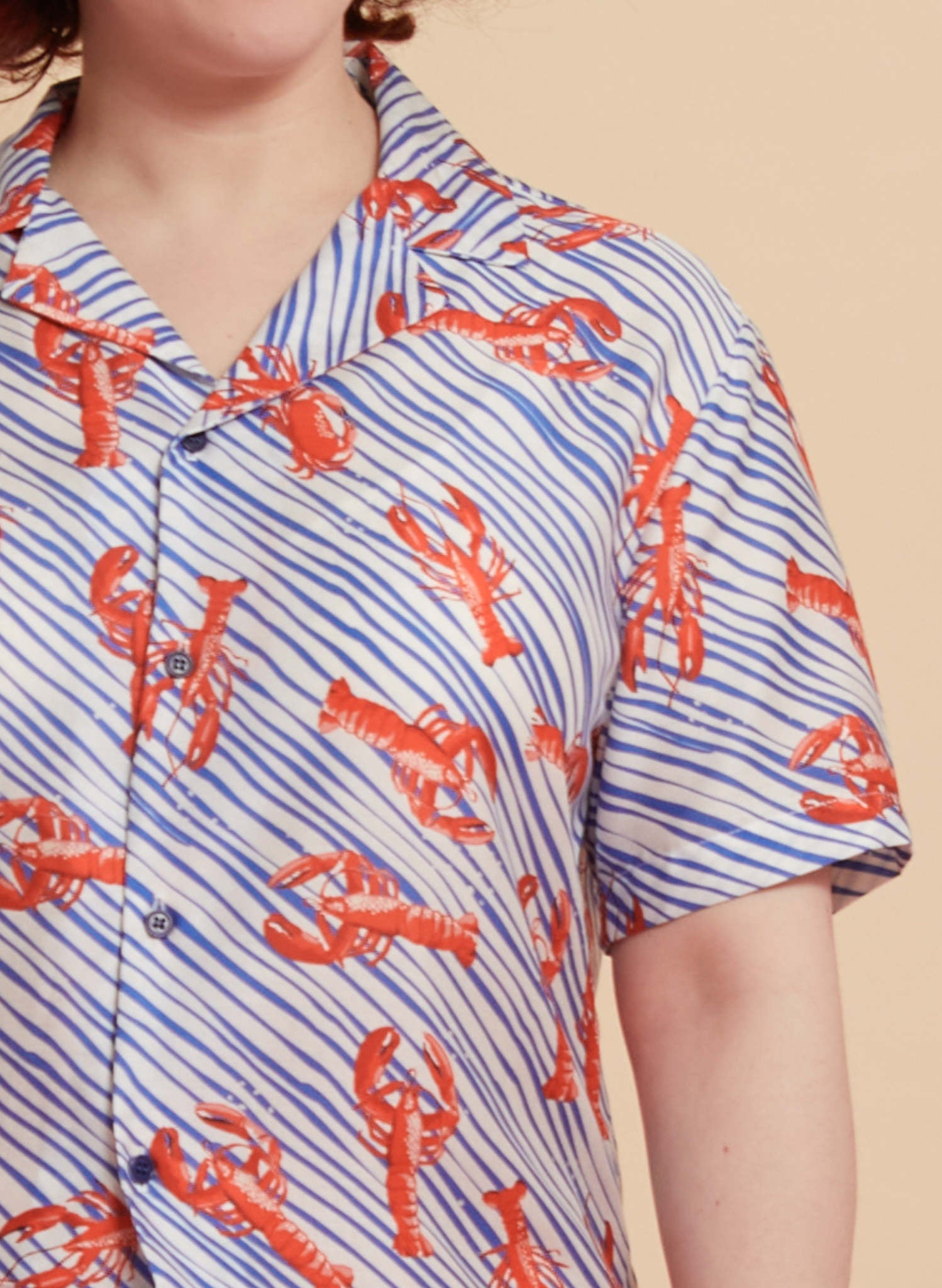 Kit Shirt - Blue Lobster