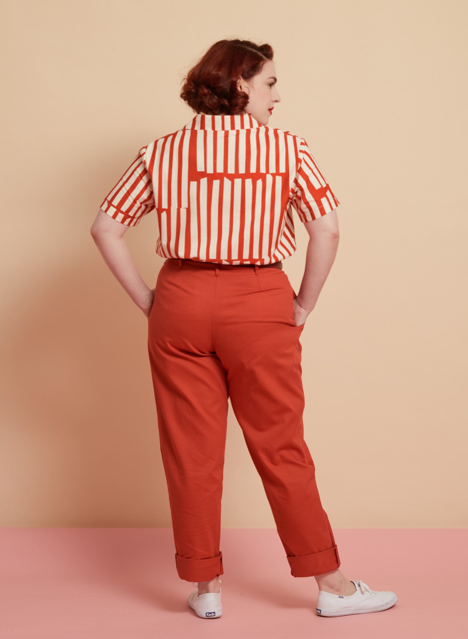 Archive Sale - Size 10 - Kit Shirt - Red Box Stripe