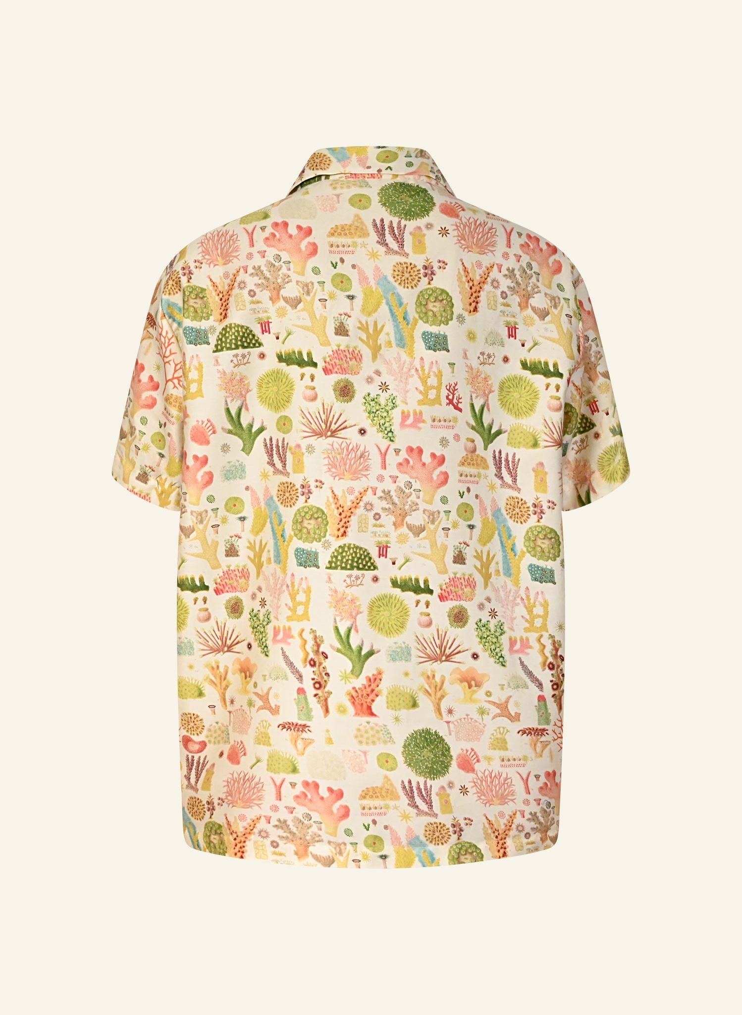 Kit Shirt - Cream Coral Reef