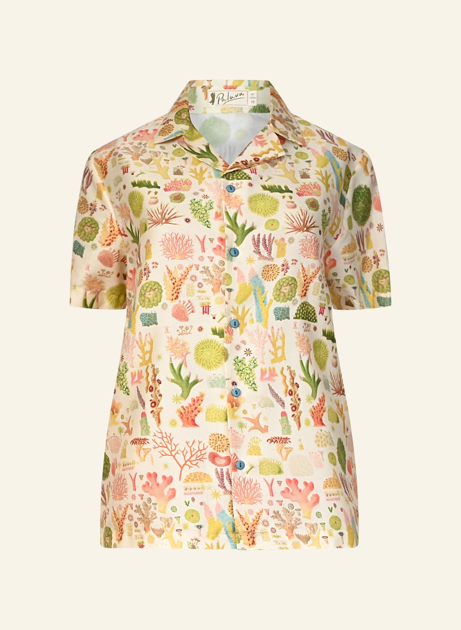 Kit Shirt - Cream Coral Reef