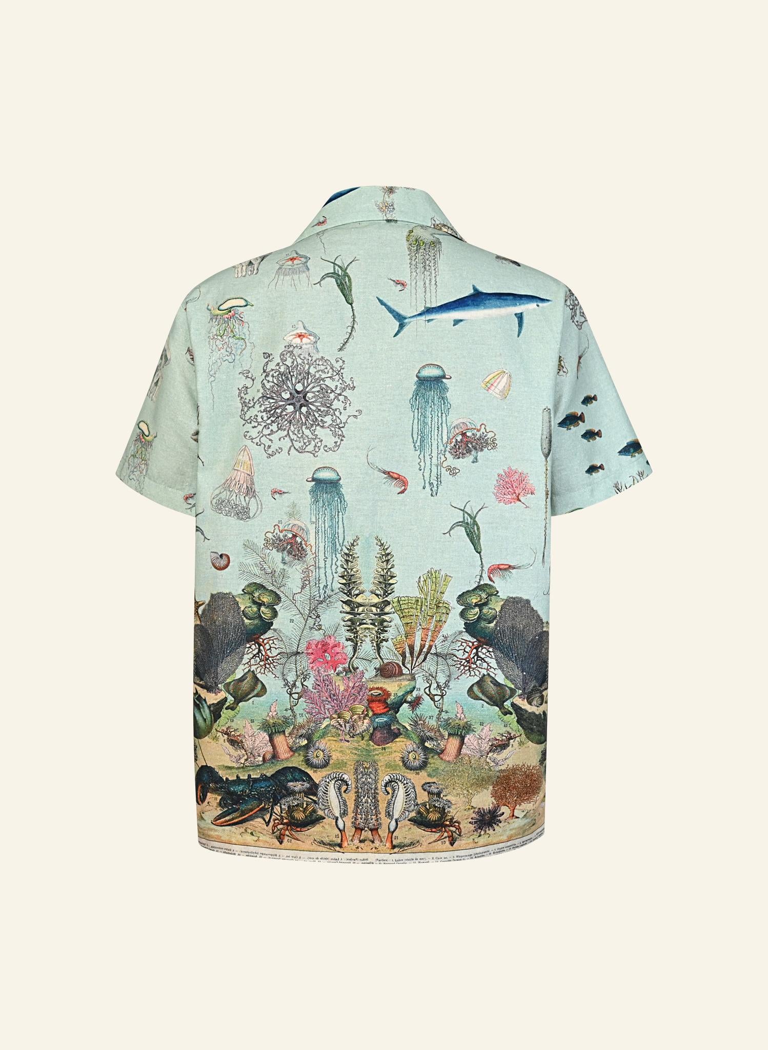 Archive Sale - Size 10 - Kit Shirt - Blue Ocean Jellyfish