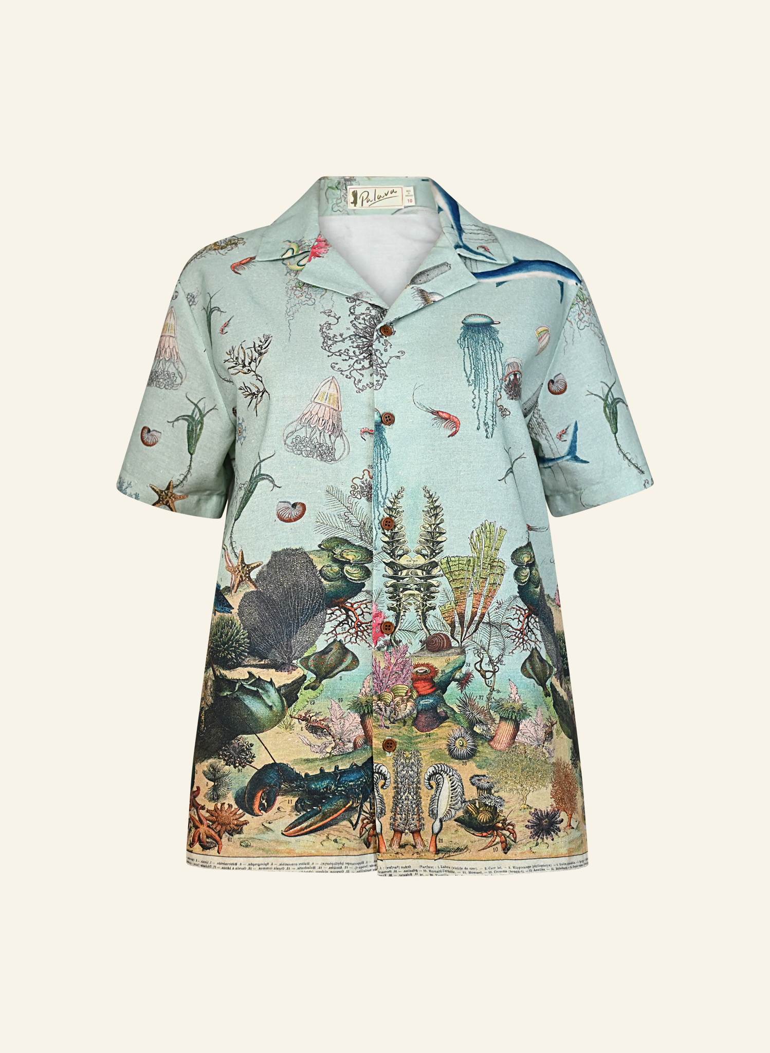 Archive Sale - Size 10 - Kit Shirt - Blue Ocean Jellyfish
