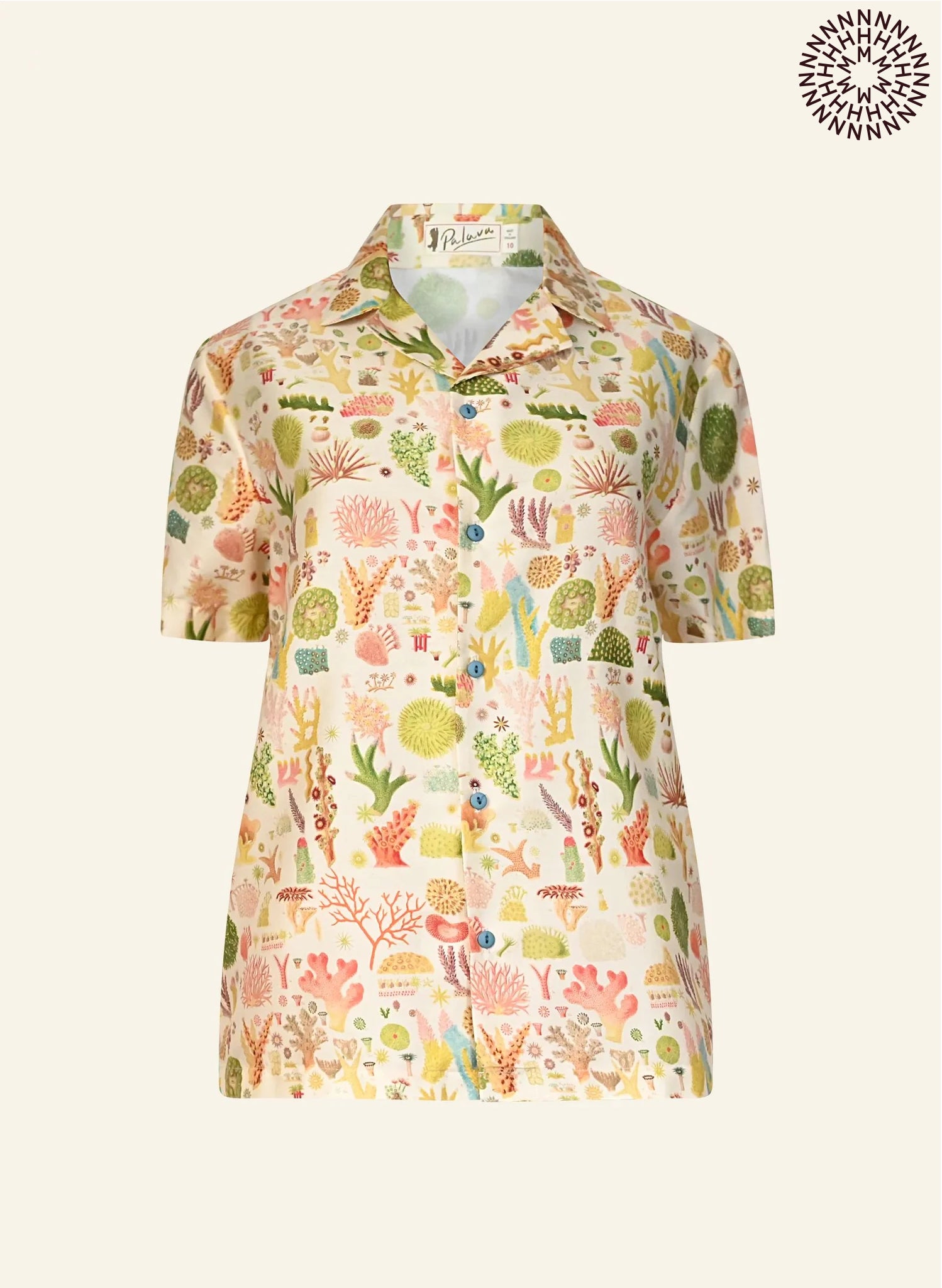 Kit Shirt - Cream Coral Reef