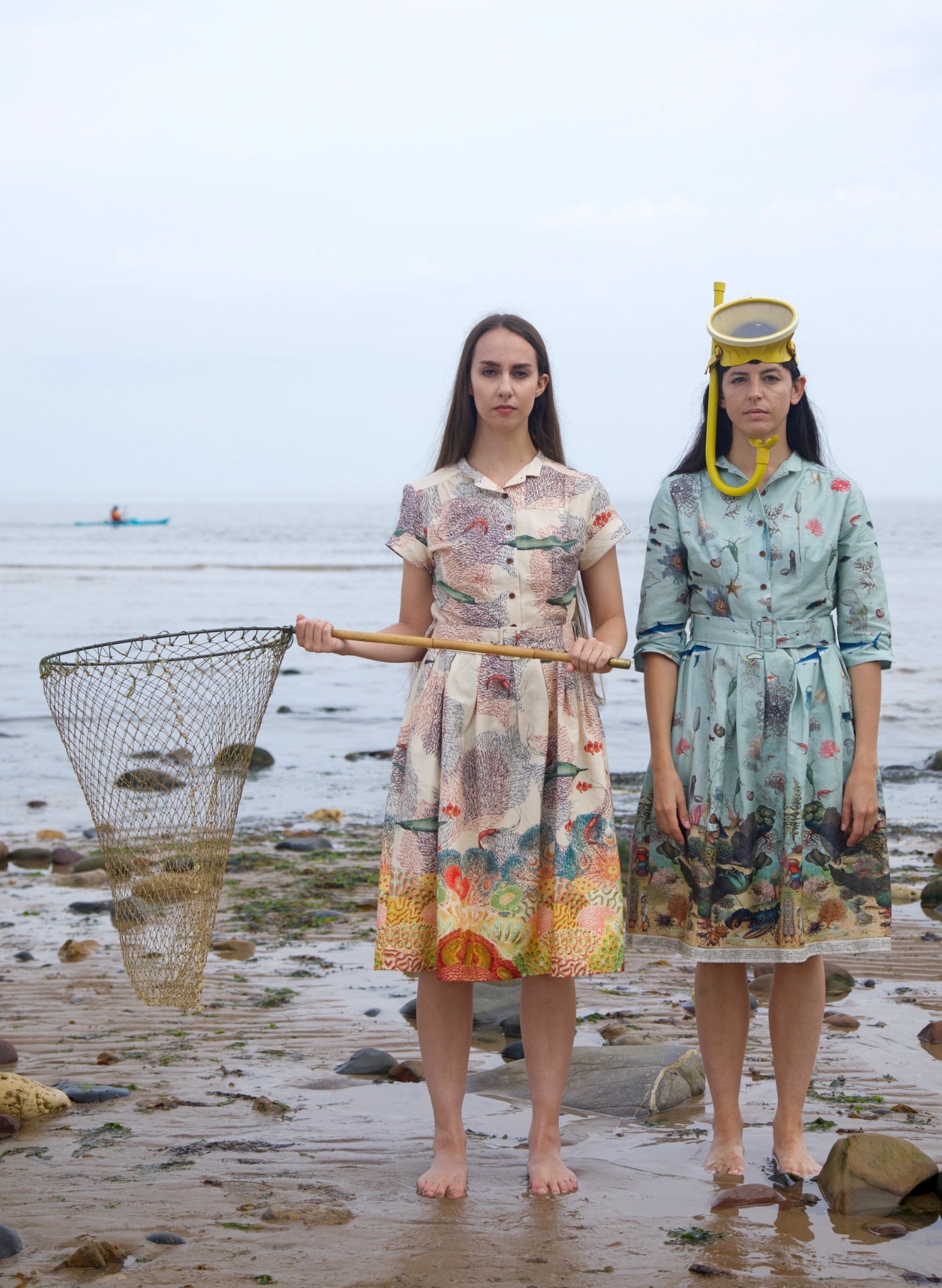 Louise Dress - Ivory Coastal Migration