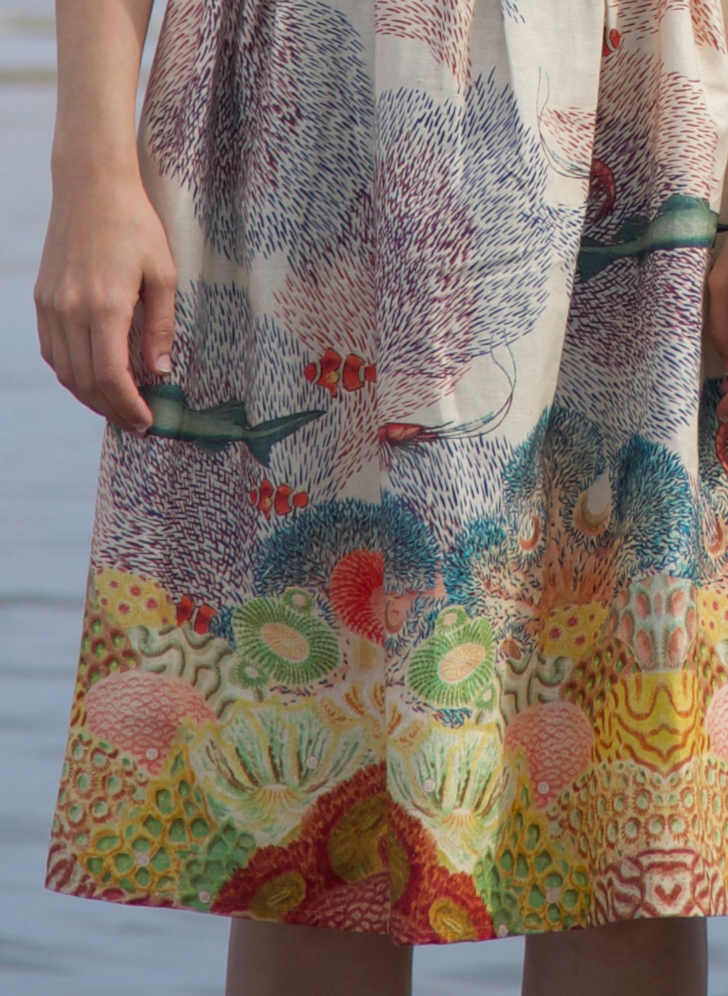 Louise Dress - Ivory Coastal Migration