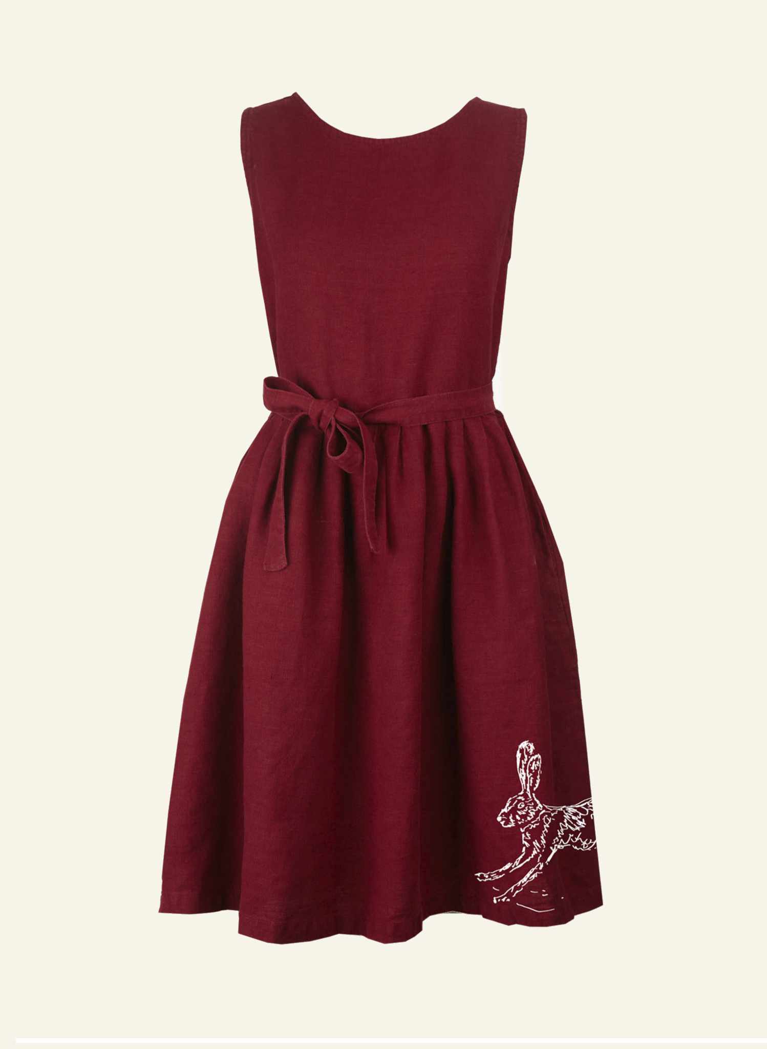 Mabel Dress - Berry Hare