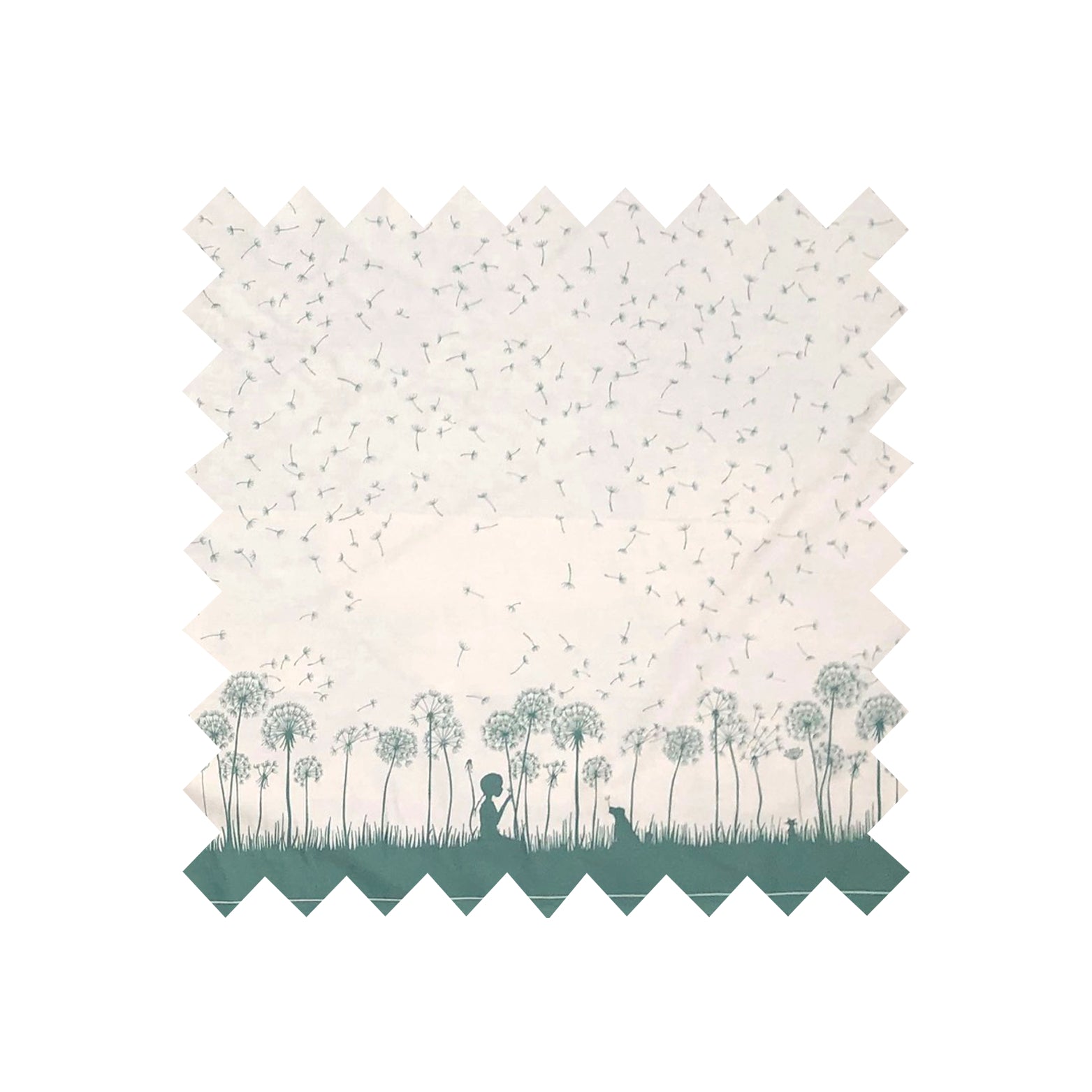 Remnant - 100x146cm - Sage Make A Wish - Cotton