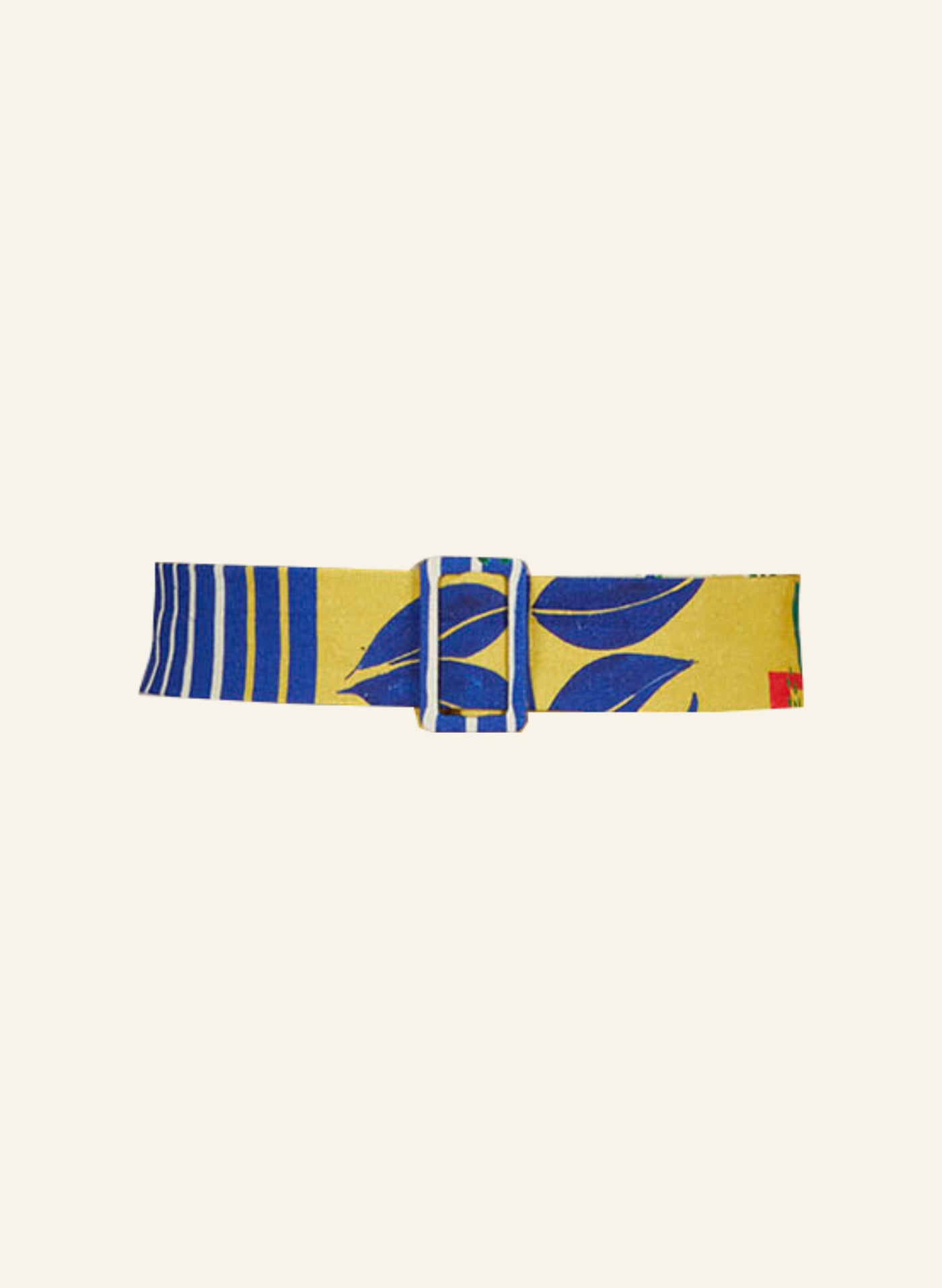 Archive Sale - Buckle belt - Mexican Garden