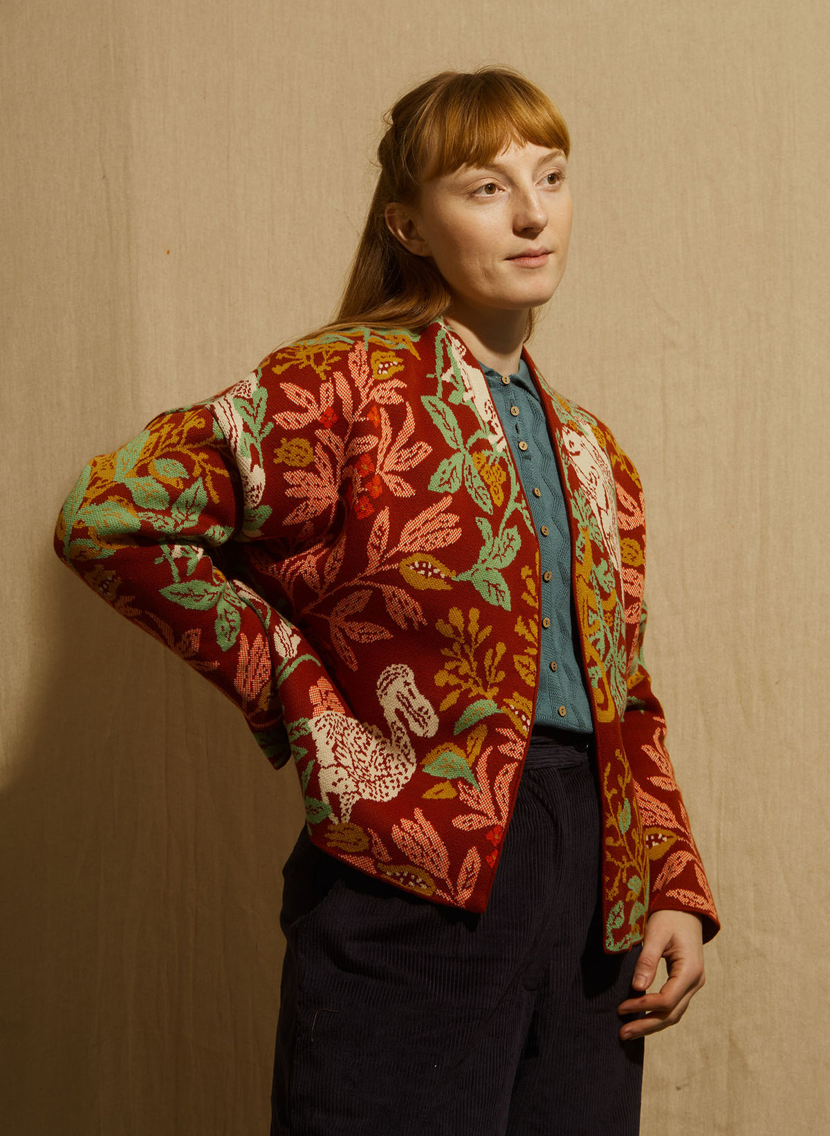 Rosalind Kimono - Burgandy Dodo