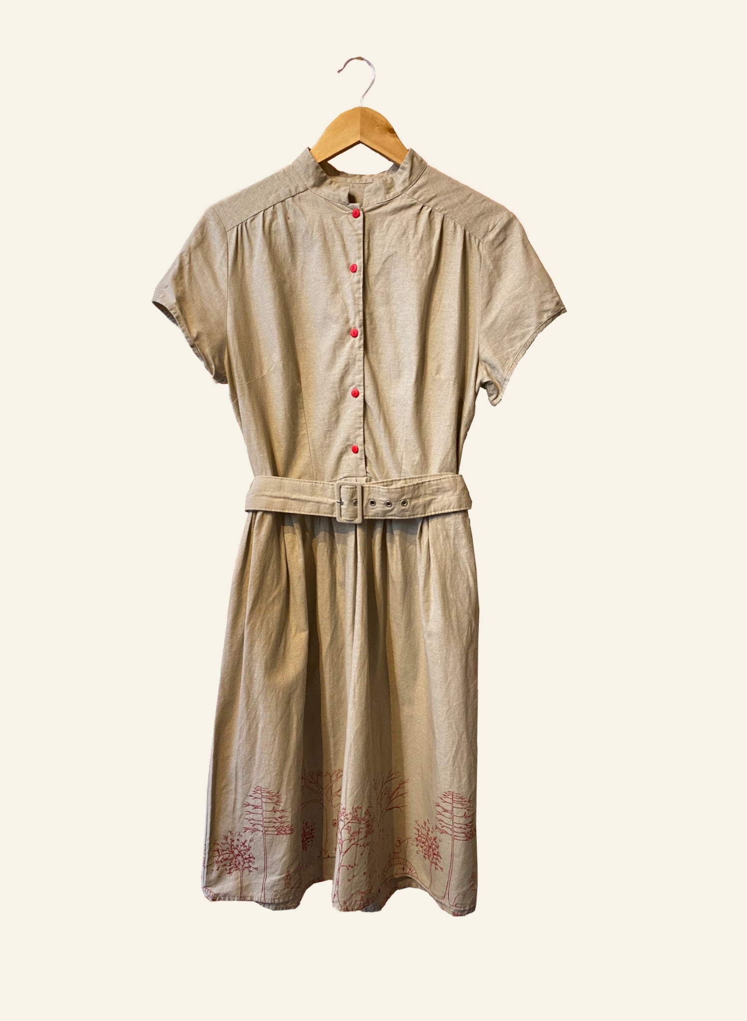 PRE LOVED - Louise Dress - Natural Woodlands